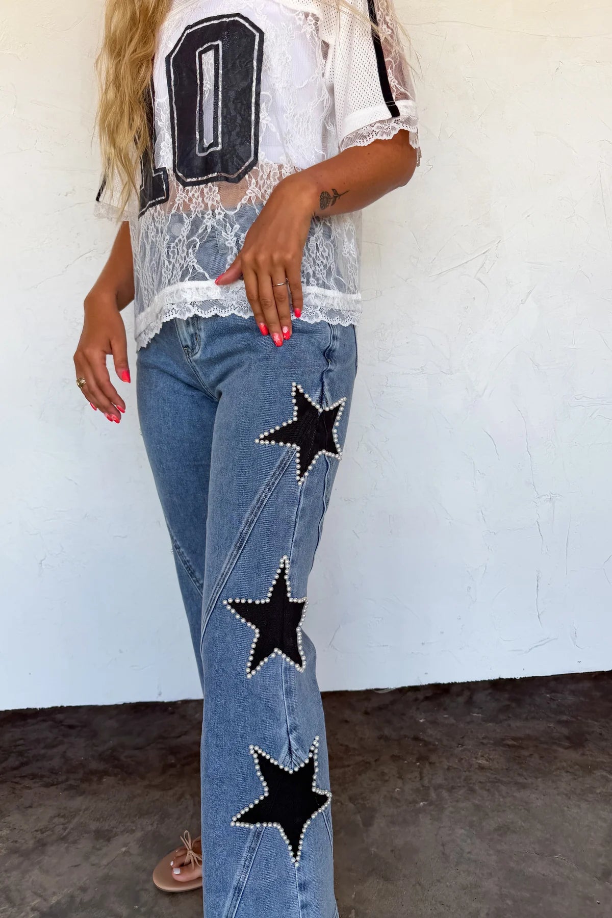 PREORDER- SIDELINE STAR JEANS