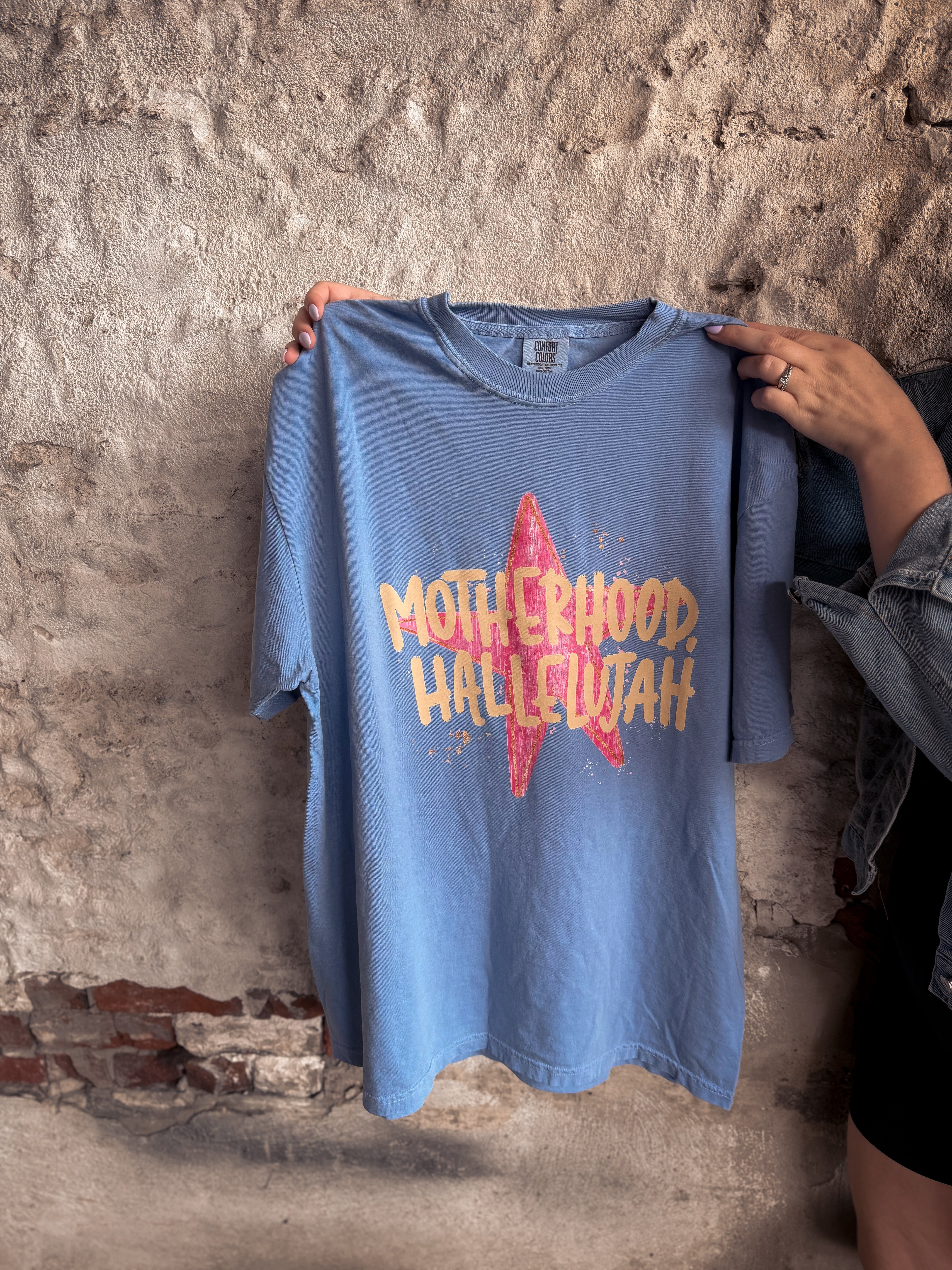 Motherhood Hallelujah Tee