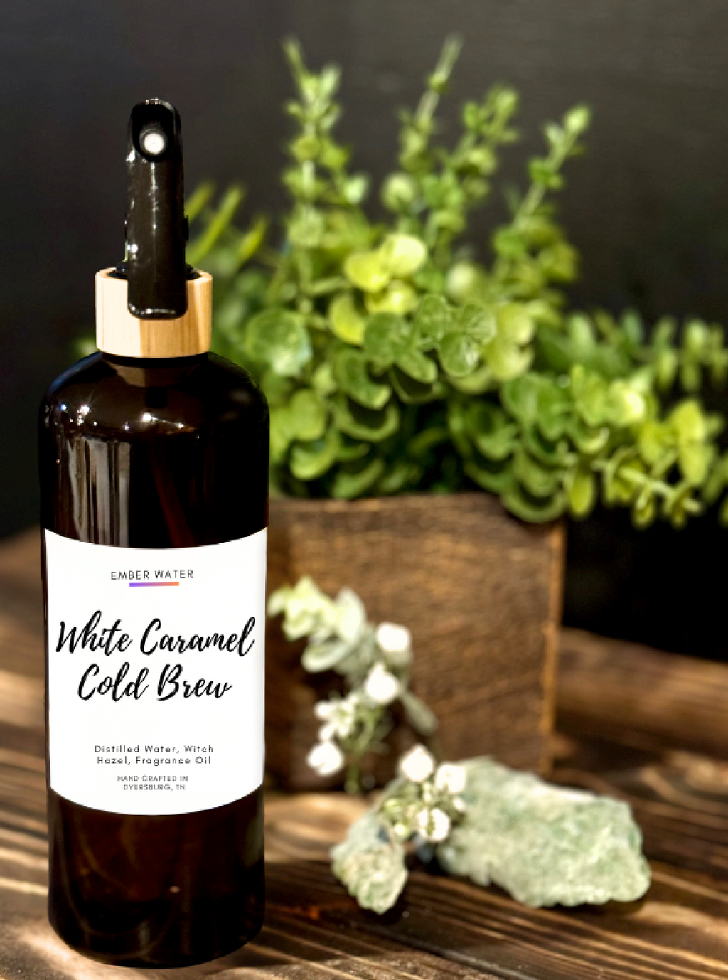 White Caramel Cold Brew Room + Linen Spray