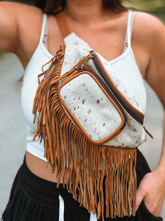 Charlie Cowhide Authentic Leather Fanny