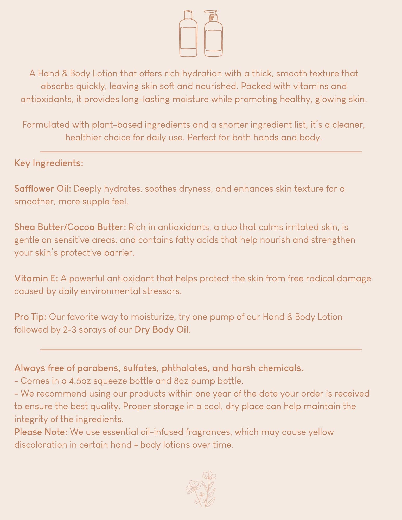 Eucalyptus Mint Hand + Body Lotion: 4oz