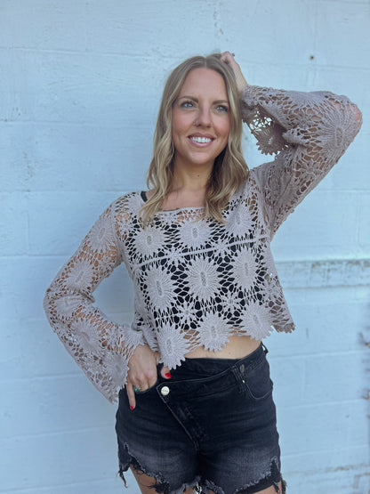 Isla Crochet top