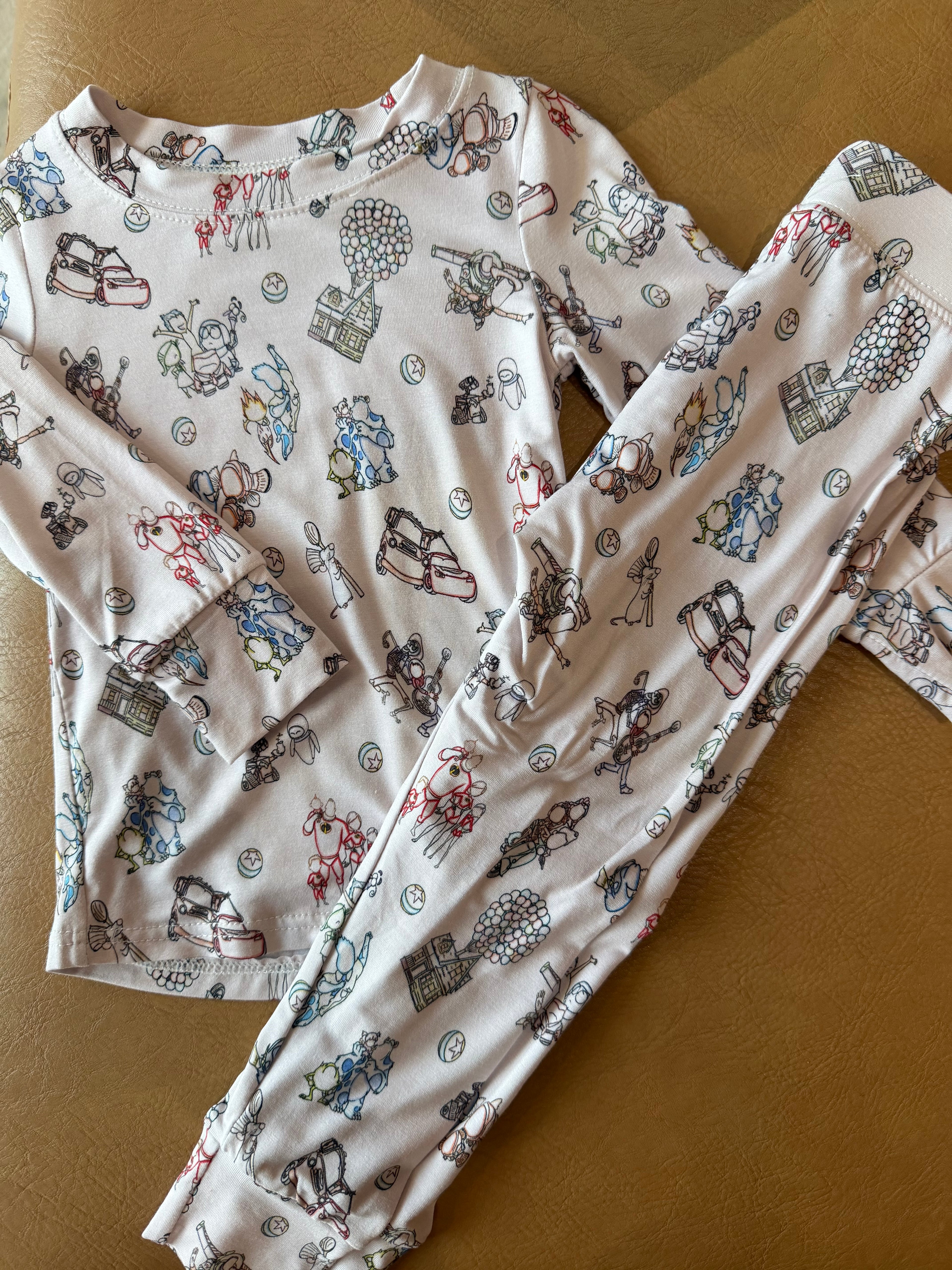 Pixar Bamboo Two Piece Set