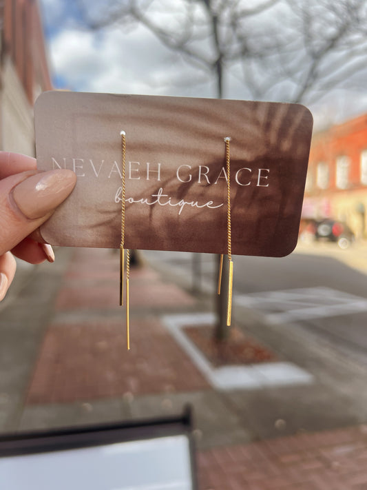 Thread Earrings