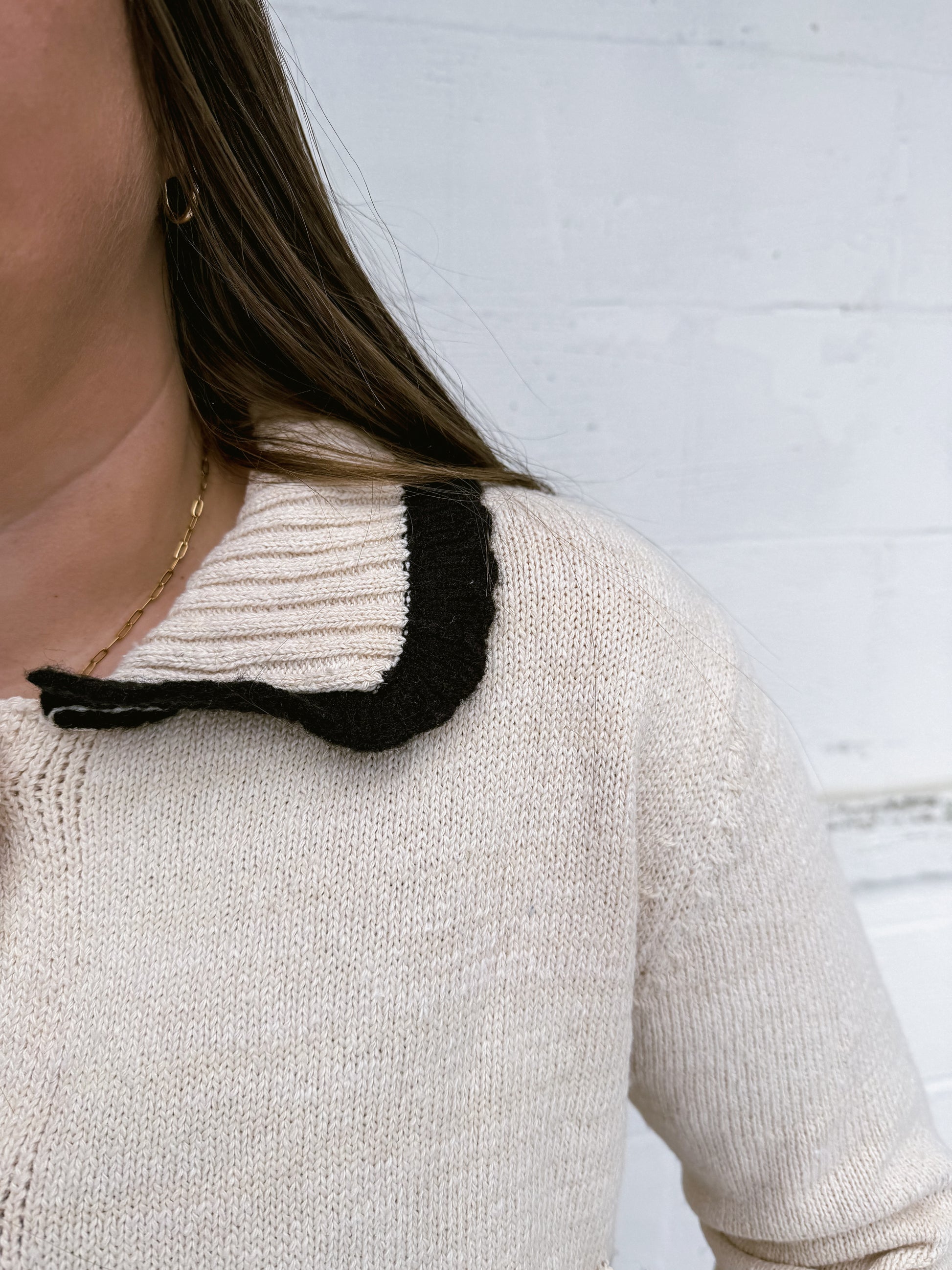 Dahlia Contrast Cardigan