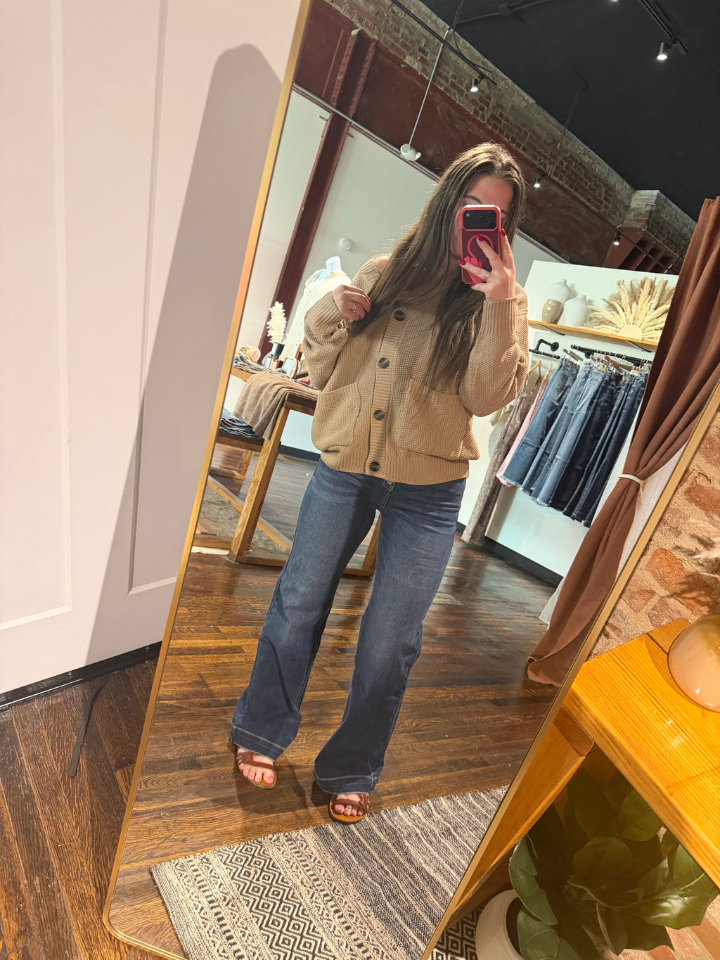 Mindy Tummy Control 90’s Vintage Wide Jeans