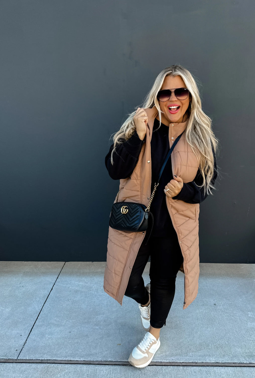 Kendall Long Puffer Vest