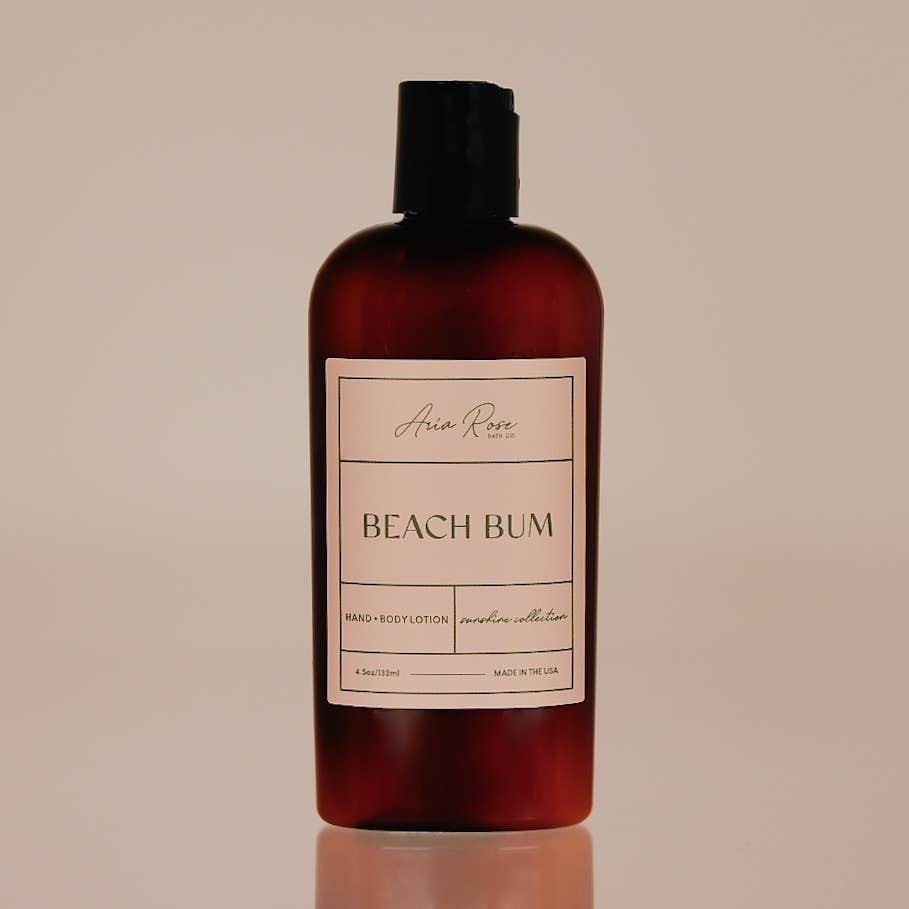 Beach Bum Hand + Body Lotion - Sunshine Collection: 4oz