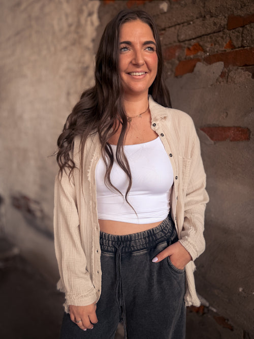 Addie Mae Oversized Shirt
