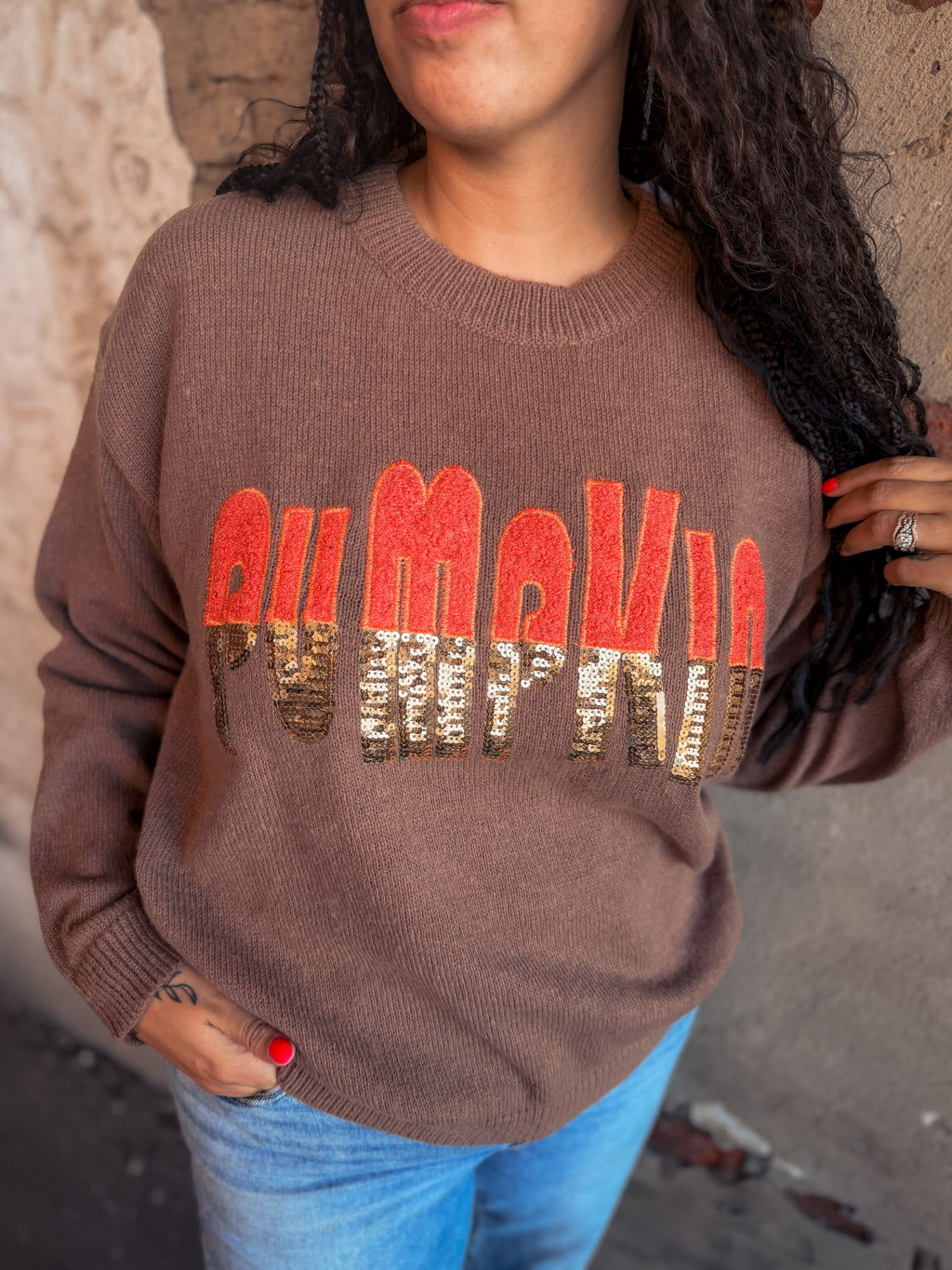 Pumpkin Sweater