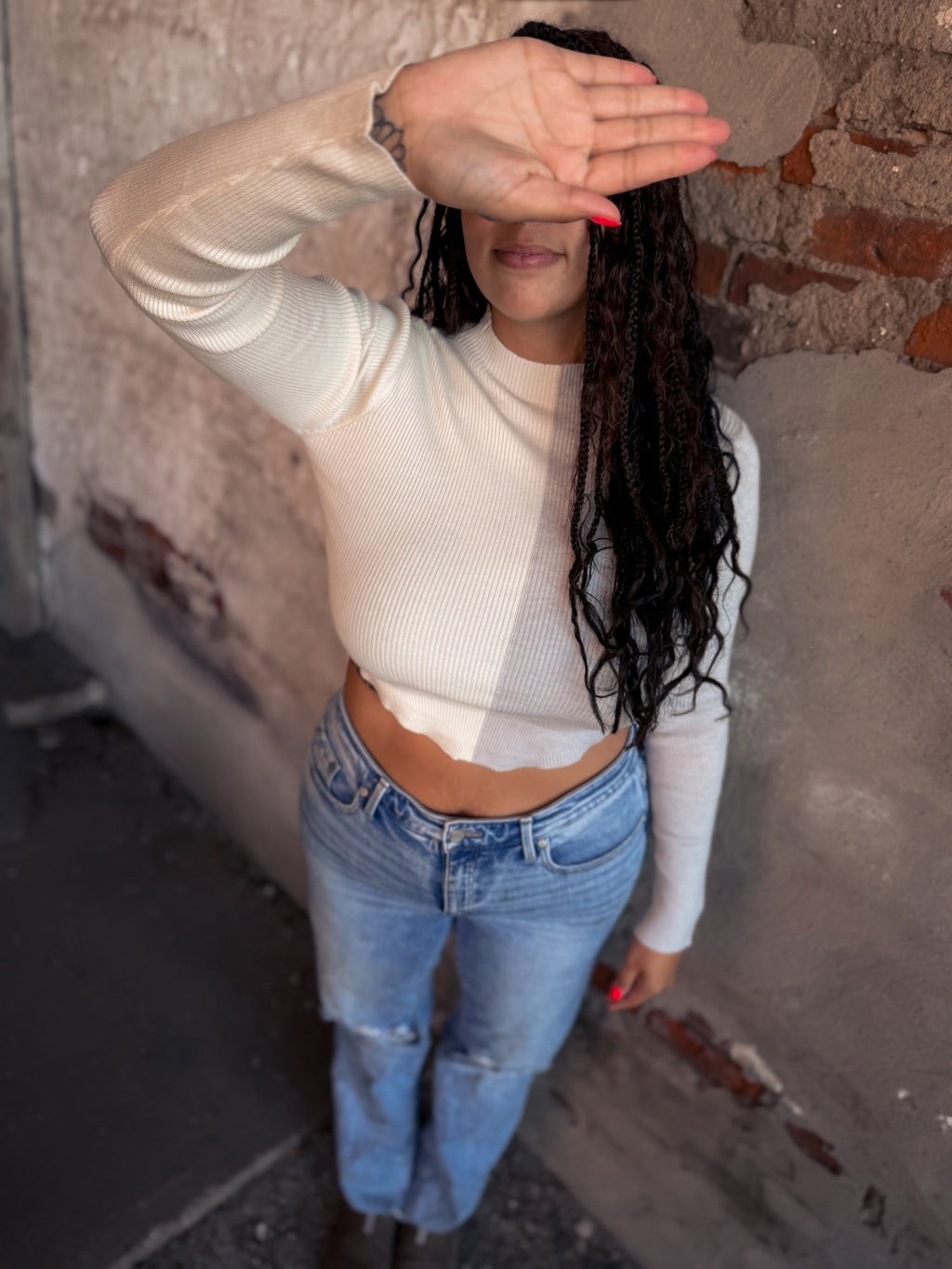 Emma Crop Sweater