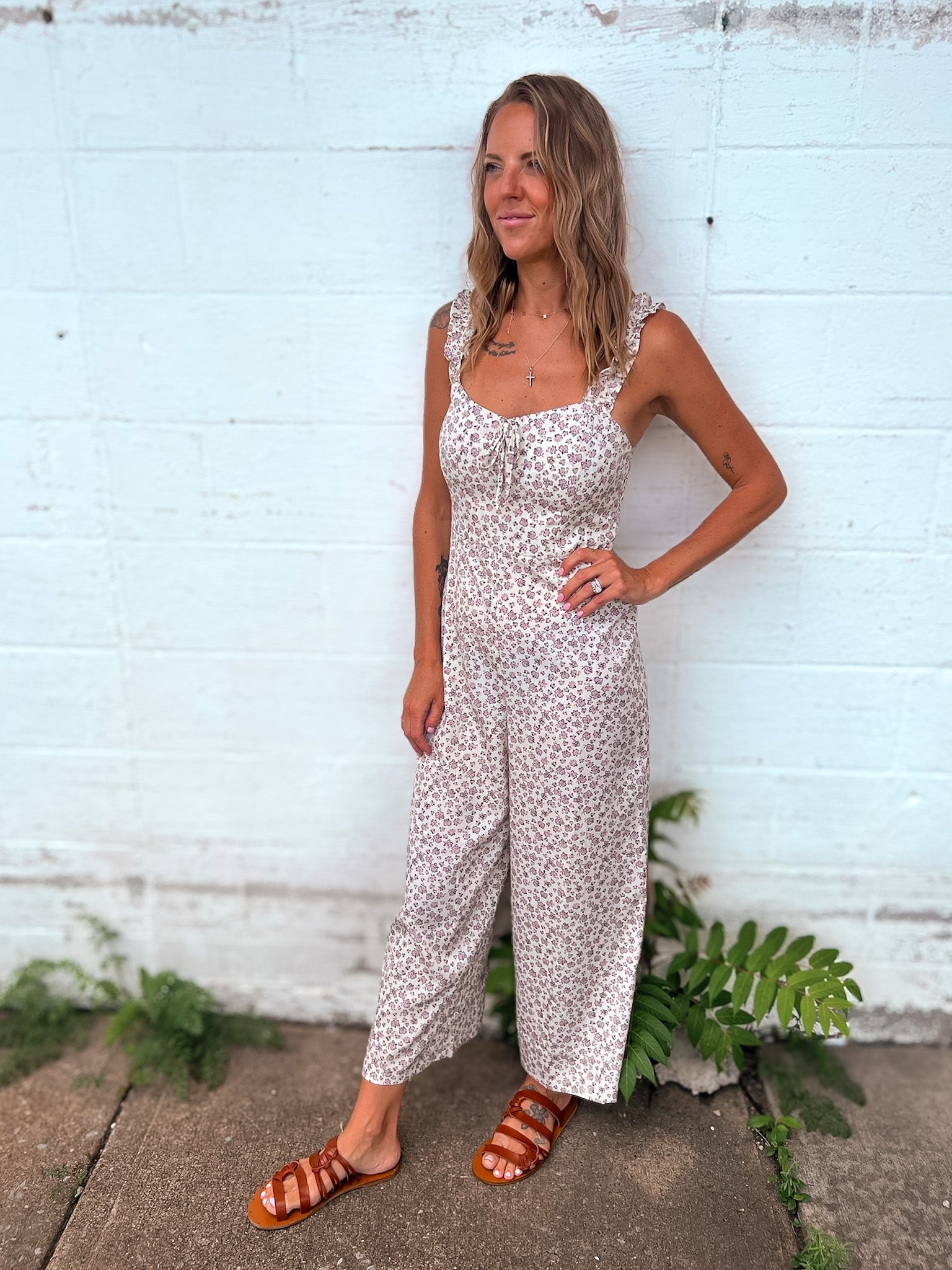 Selah Floral Jumpsuit