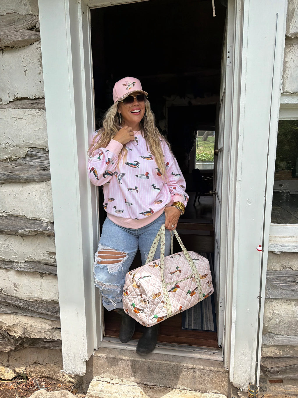 PREORDER- DUCK BLIND DARLING WEEKENDER BAG