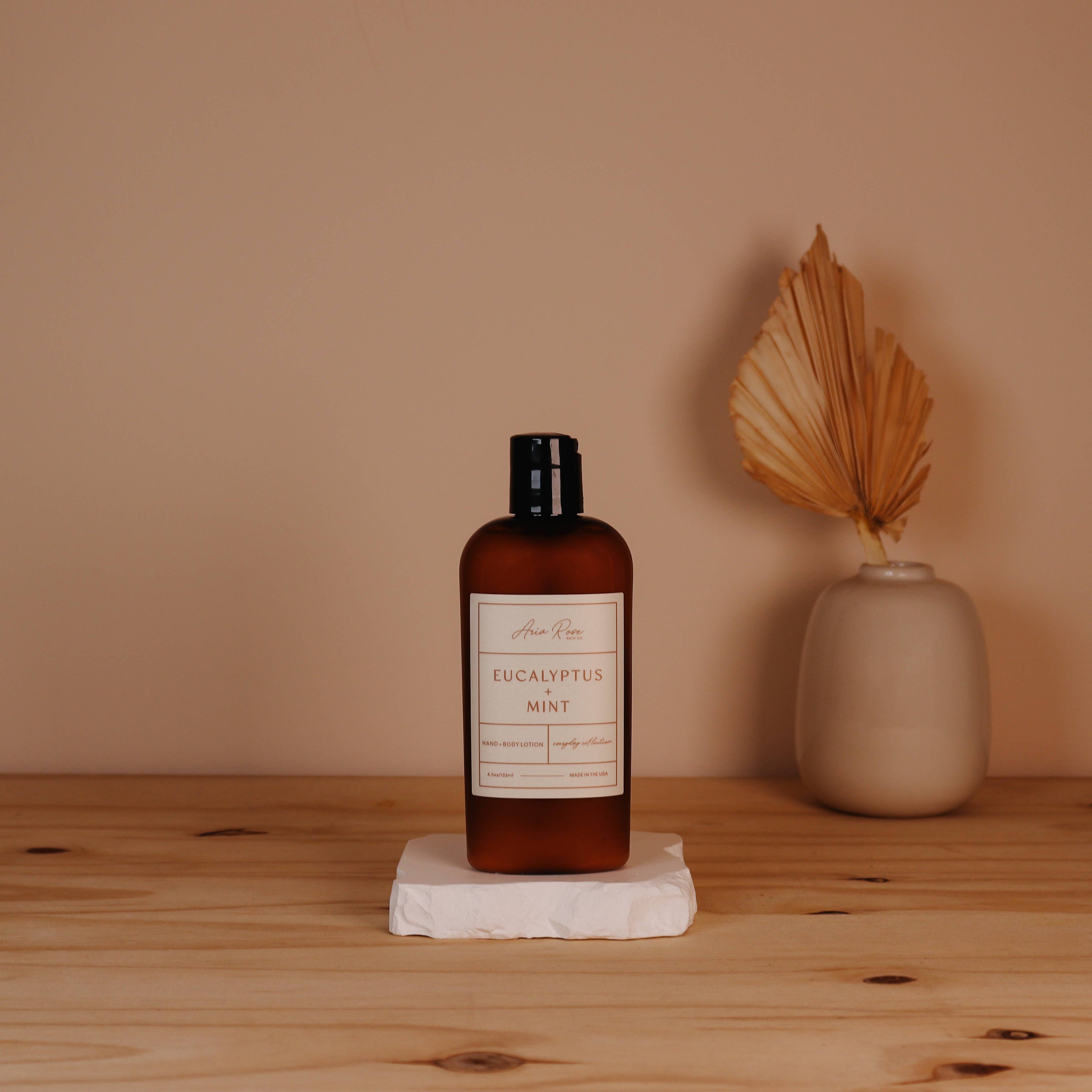 Eucalyptus Mint Hand + Body Lotion: 4oz