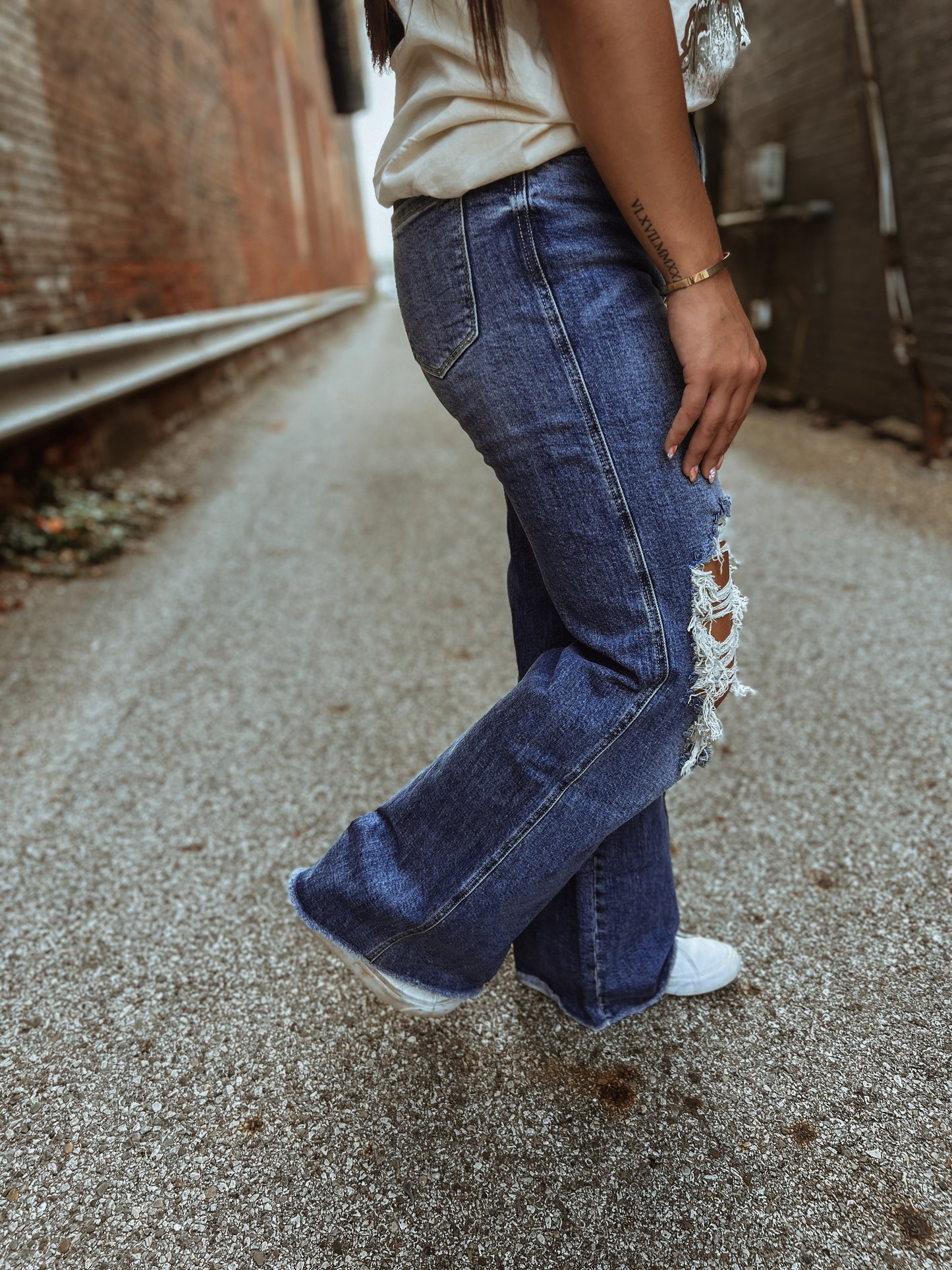 Revolve Wide Leg Jeans