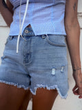 Rylan Light Wash Shorts