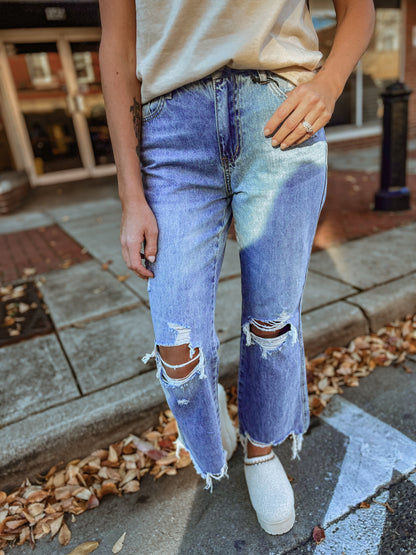 Peyton Crop Flares