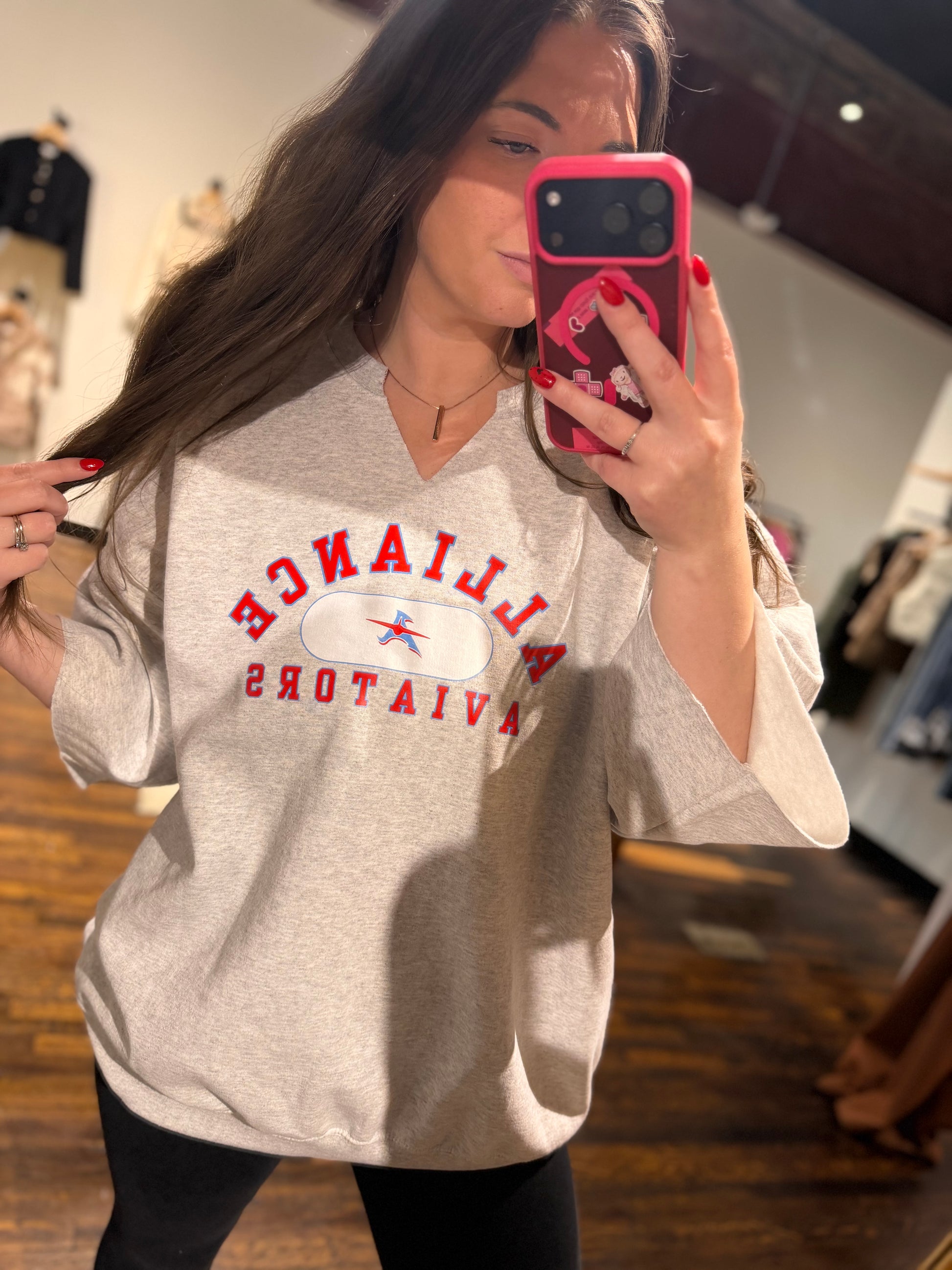 Alliance Aviators Boyfriend Tee