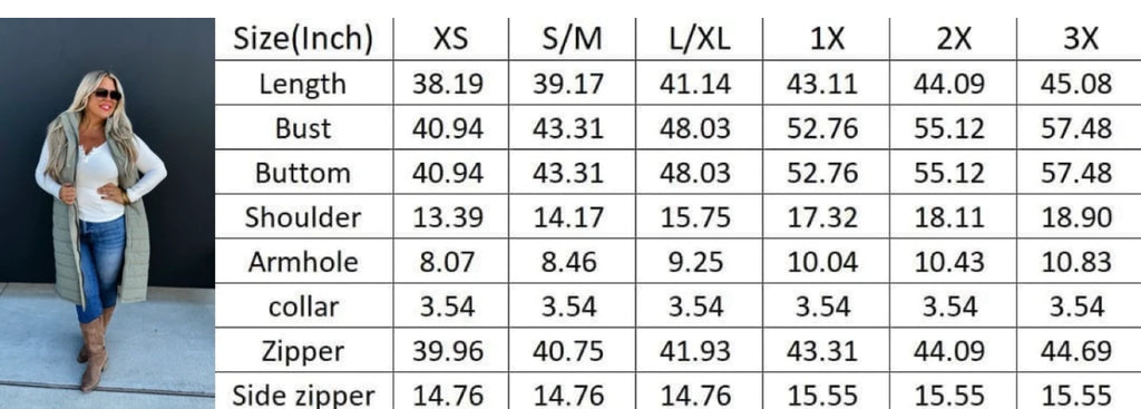 Kendall Long Puffer Vest