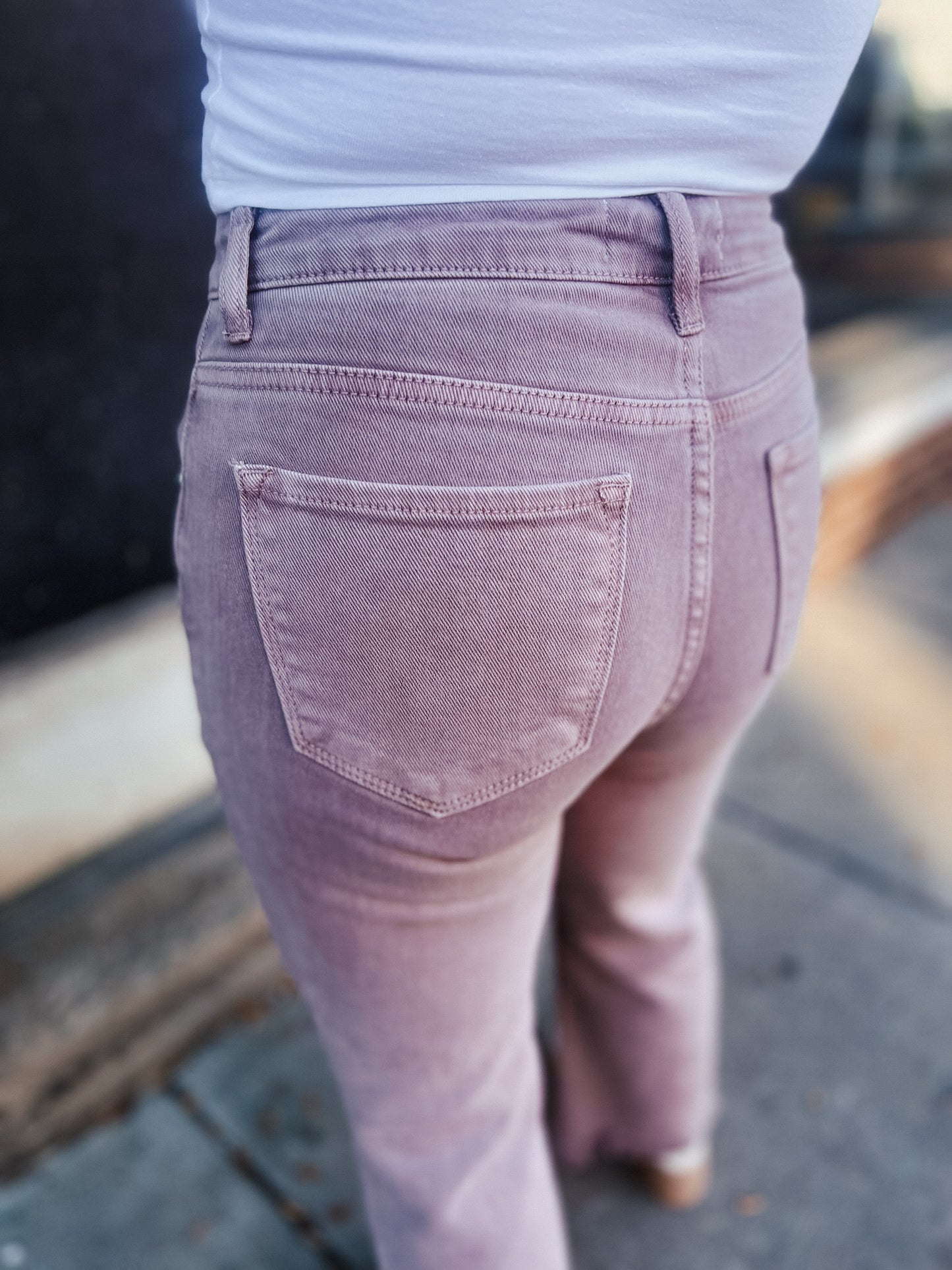 Audrey Mauve Jeans