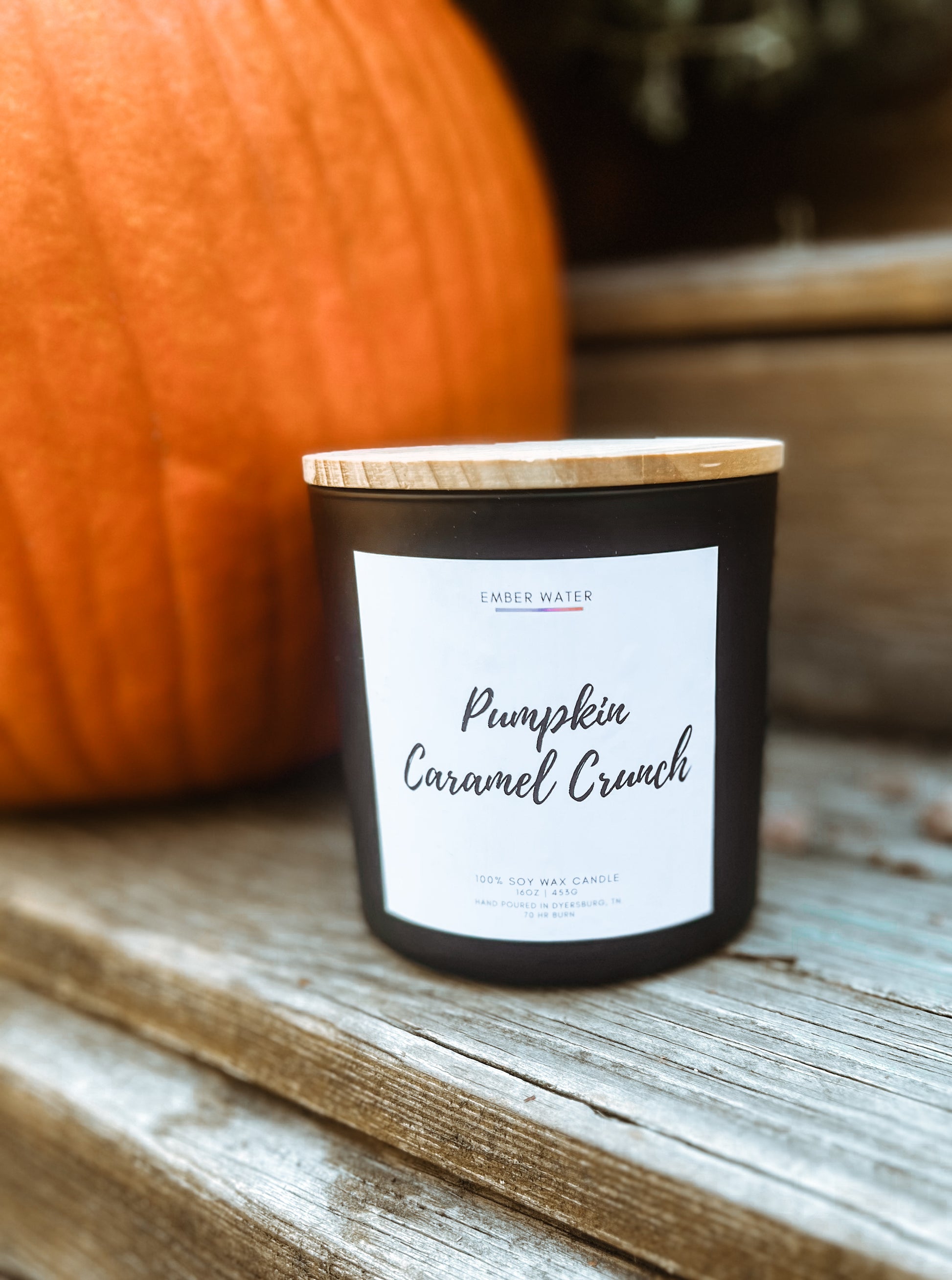 Pumpkin Caramel Crunch Soy Candle