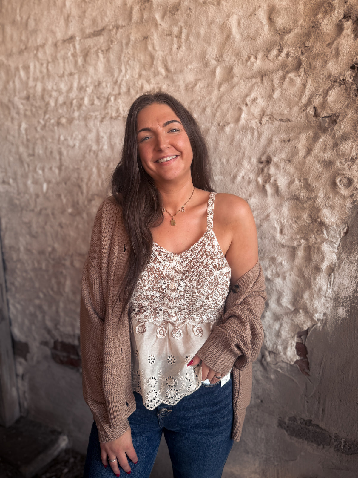 Gemma Crochet Tank