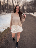 Gia Corduroy Skort