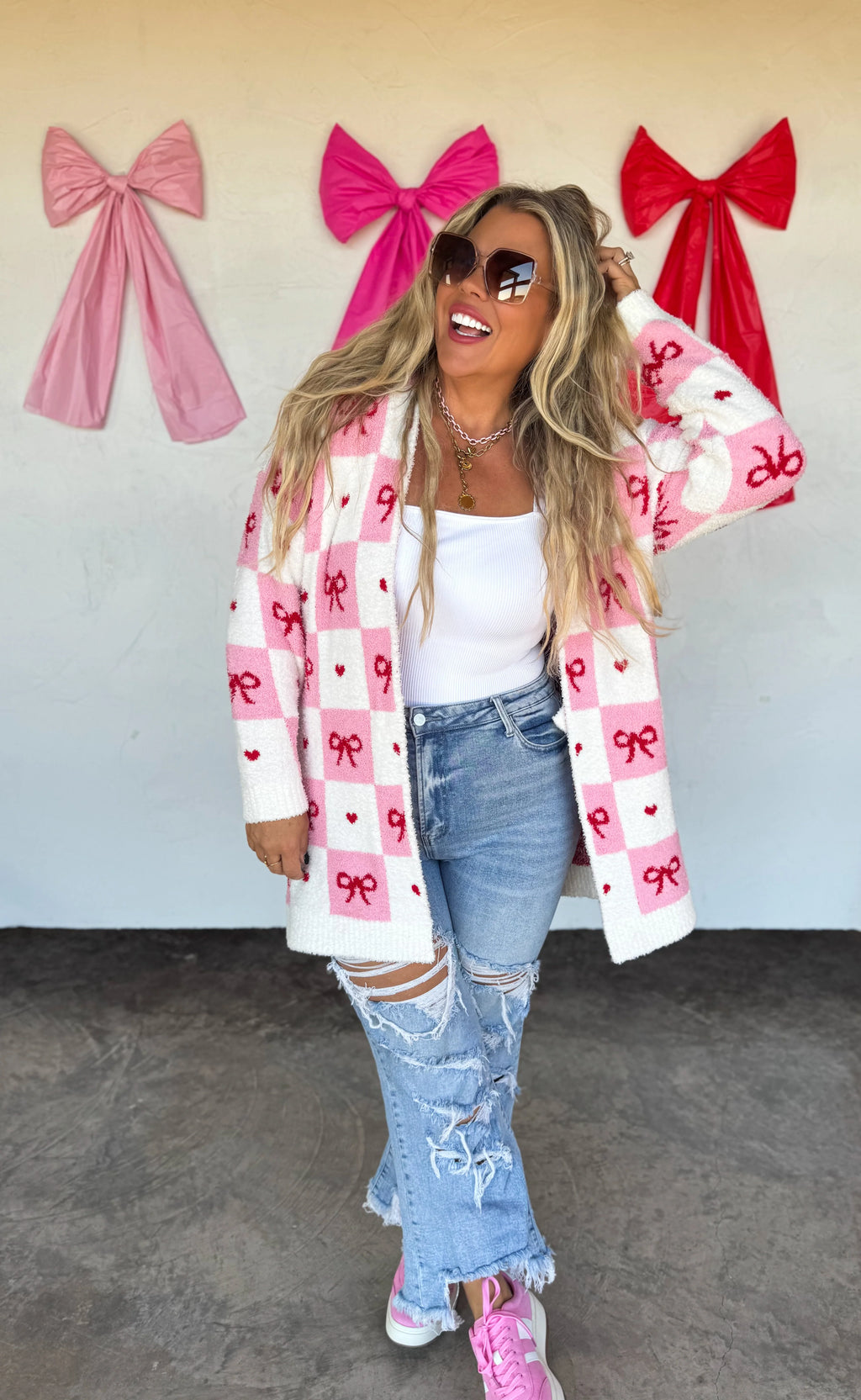 PREORDER- VALENTINES CLOUD CARDIGAN