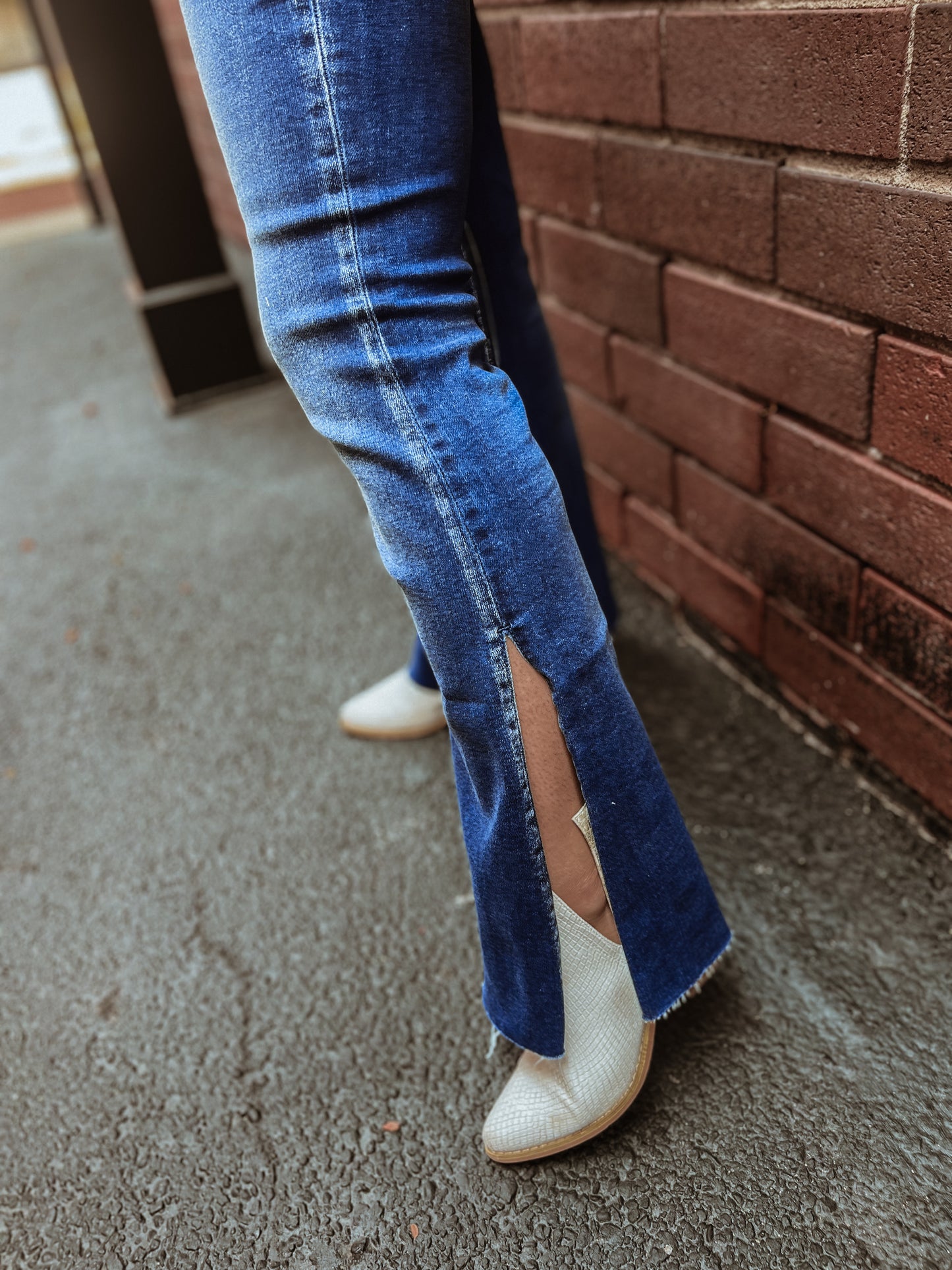 Destiny Flare Split Jeans