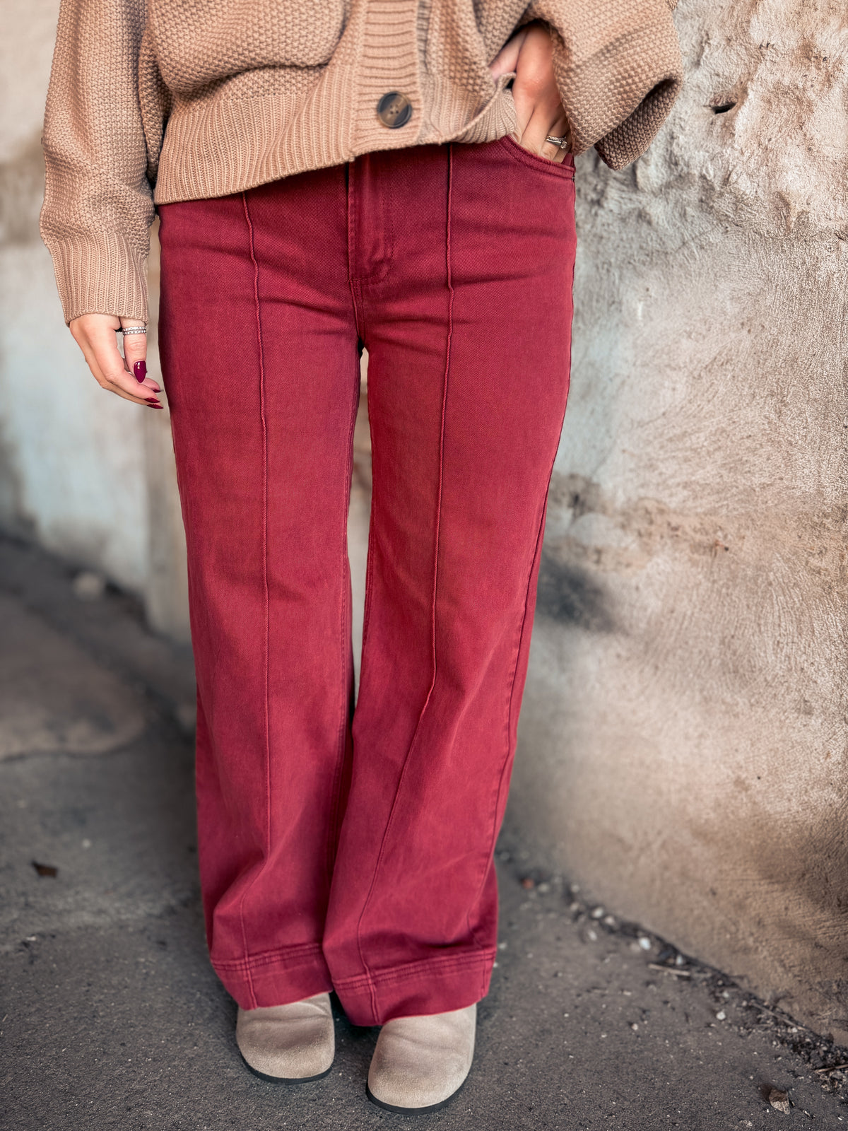 Claire Wide Leg Jeans