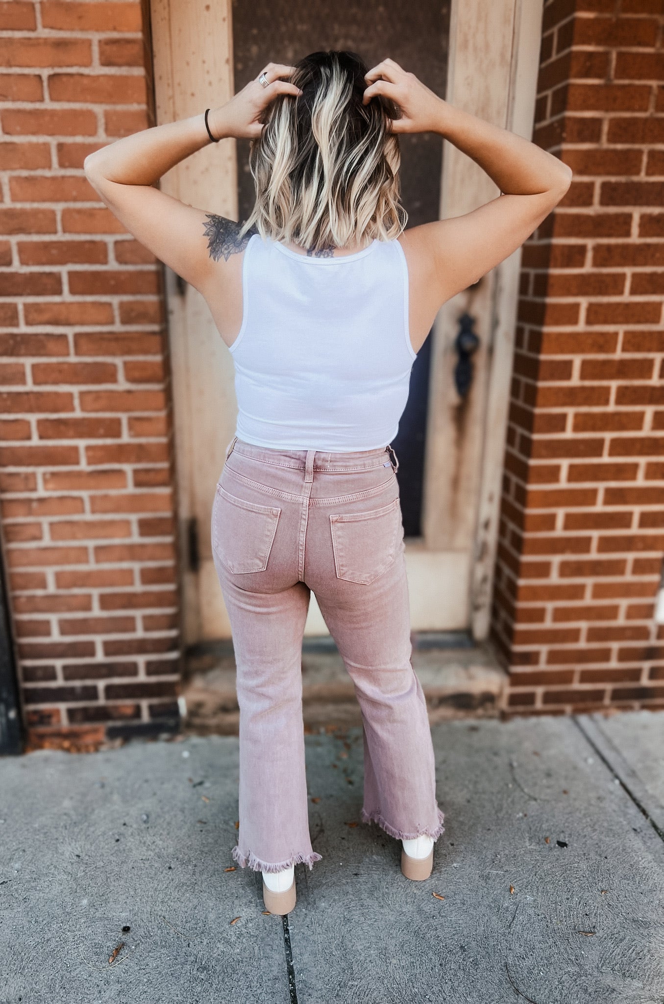 Audrey Mauve Jeans