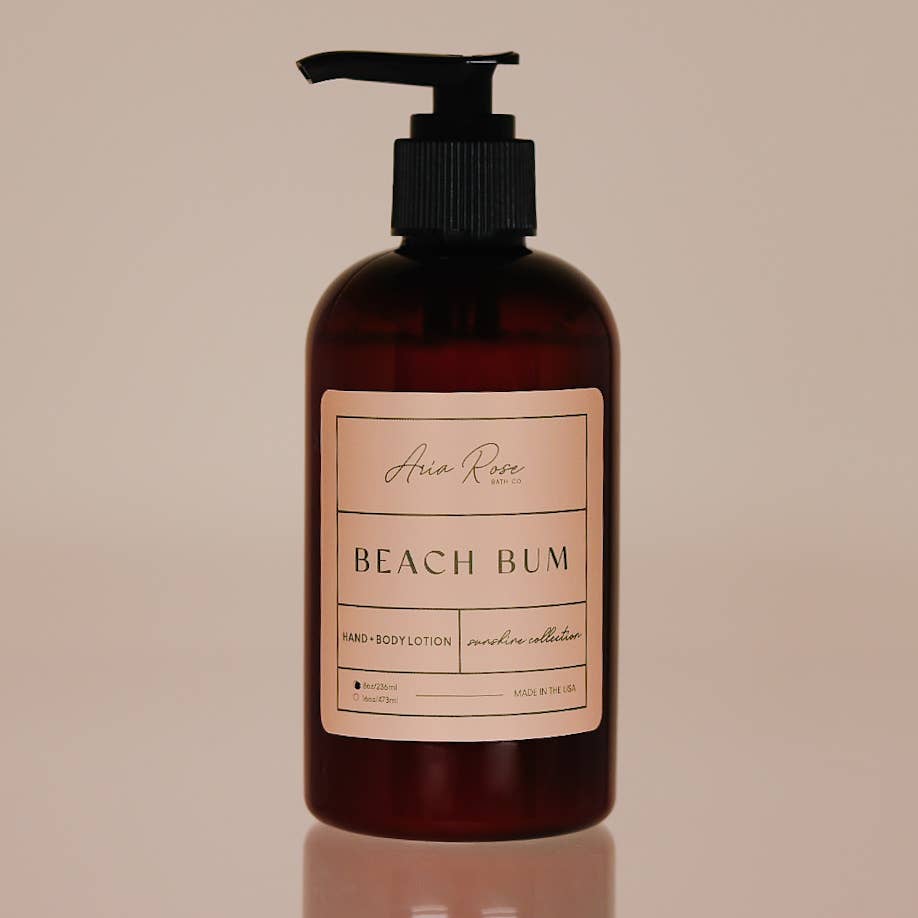 Beach Bum Hand + Body Lotion - Sunshine Collection: 4oz