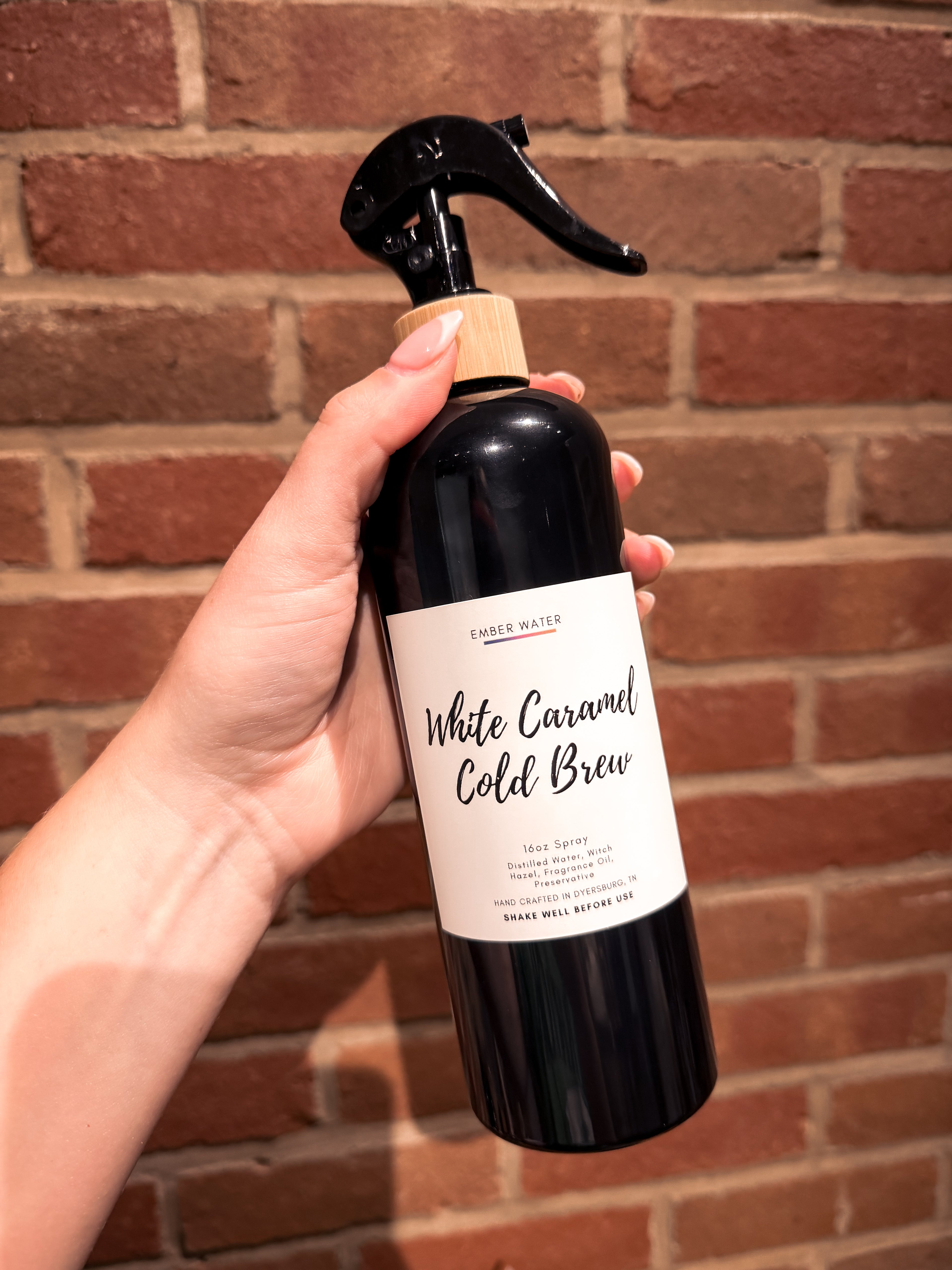 White Caramel Cold Brew Room + Linen Spray