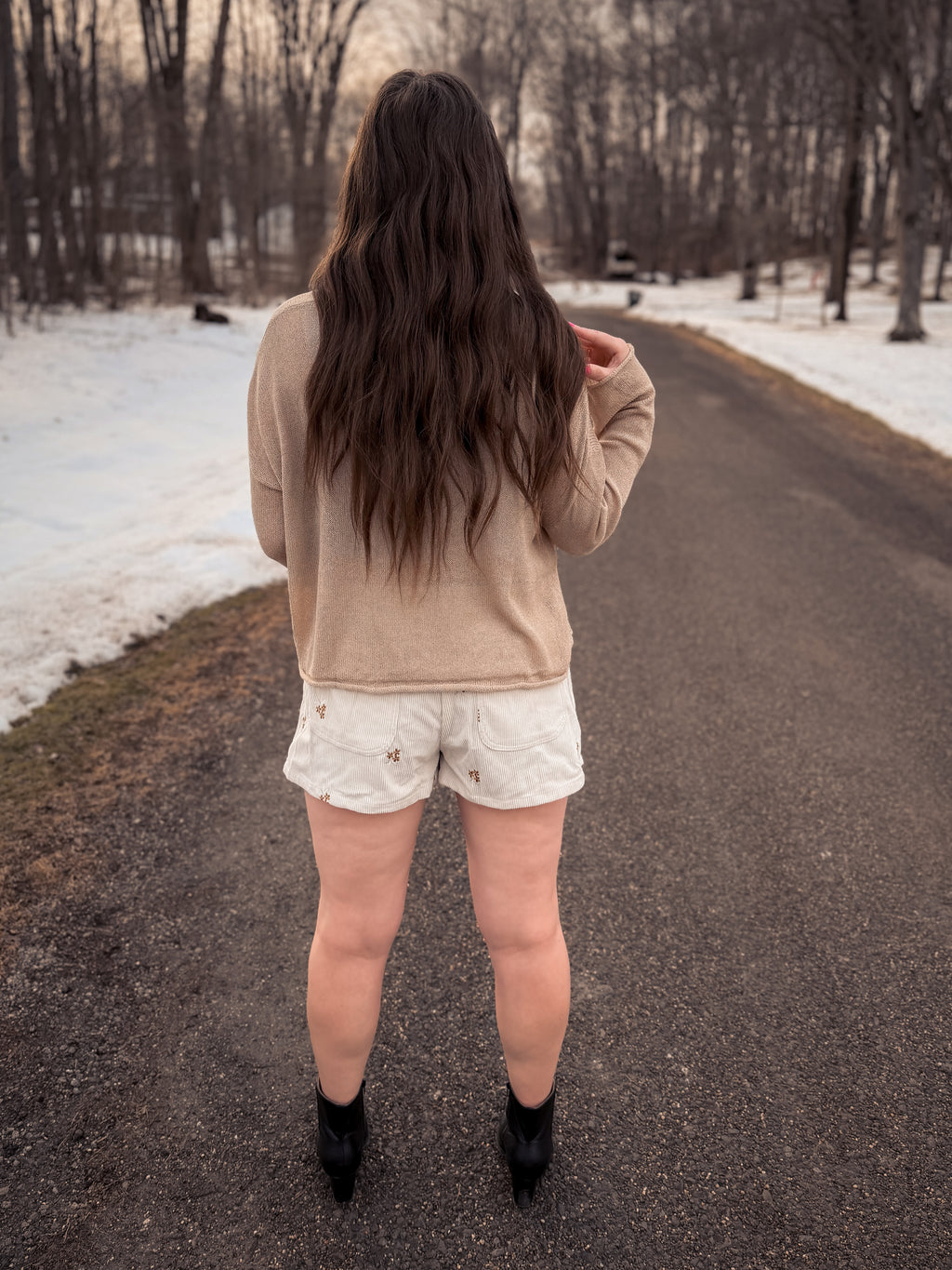 Gia Corduroy Skort