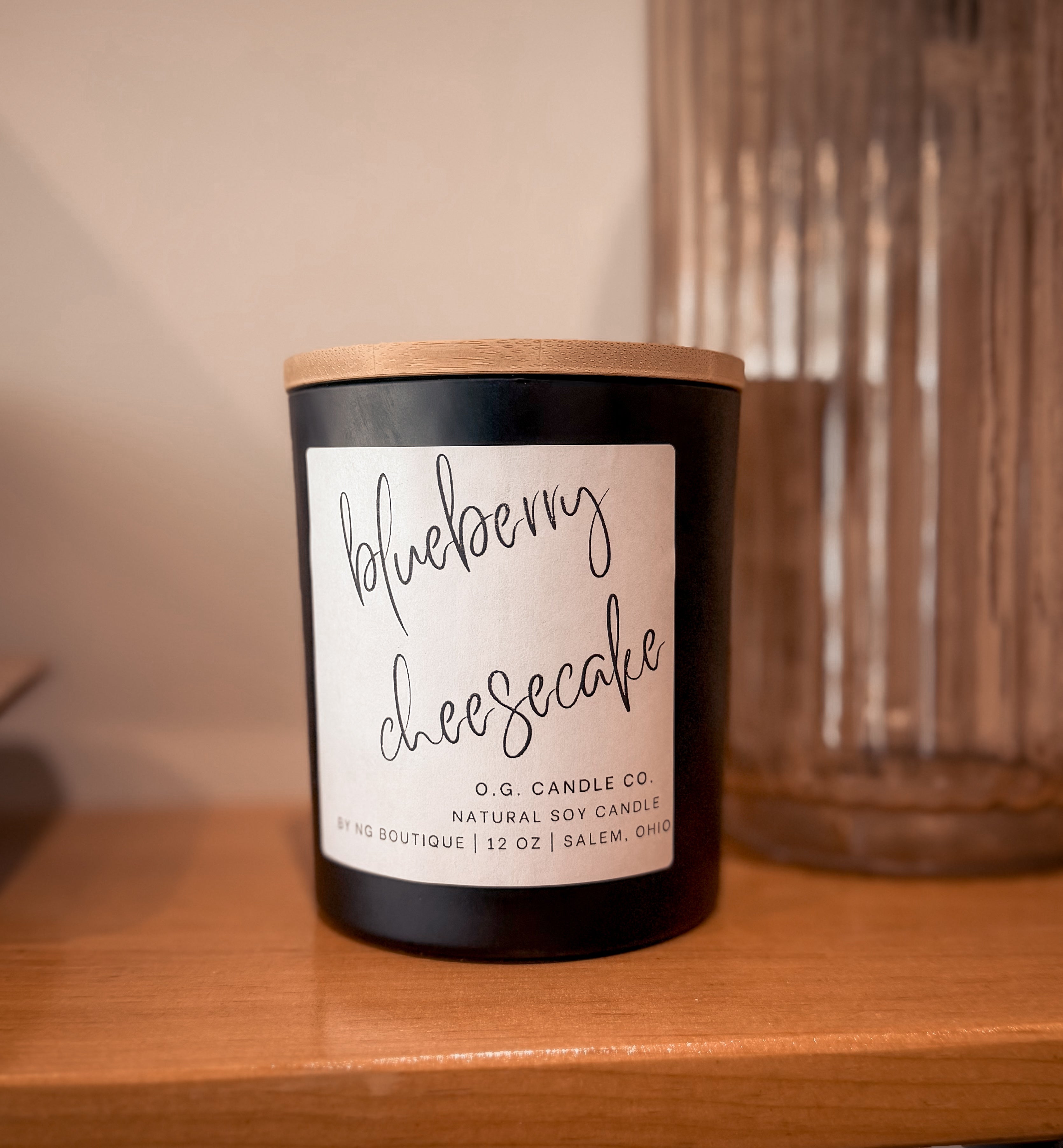 Blueberry Cheesecake Soy Candle