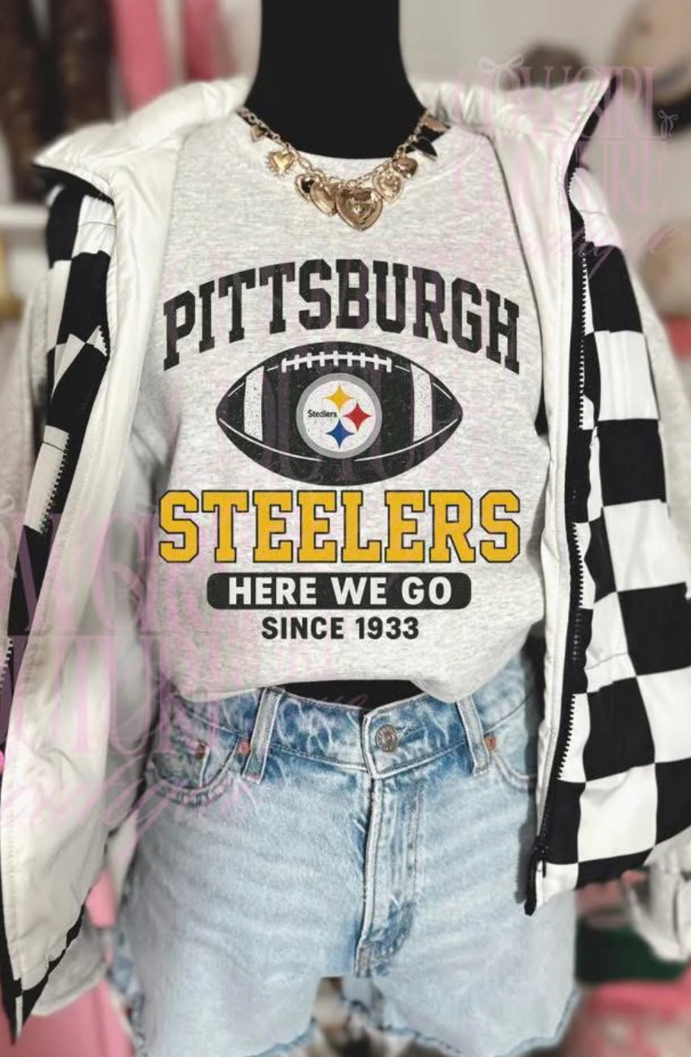 Vintage Sport Tee or Crew - you pick the team