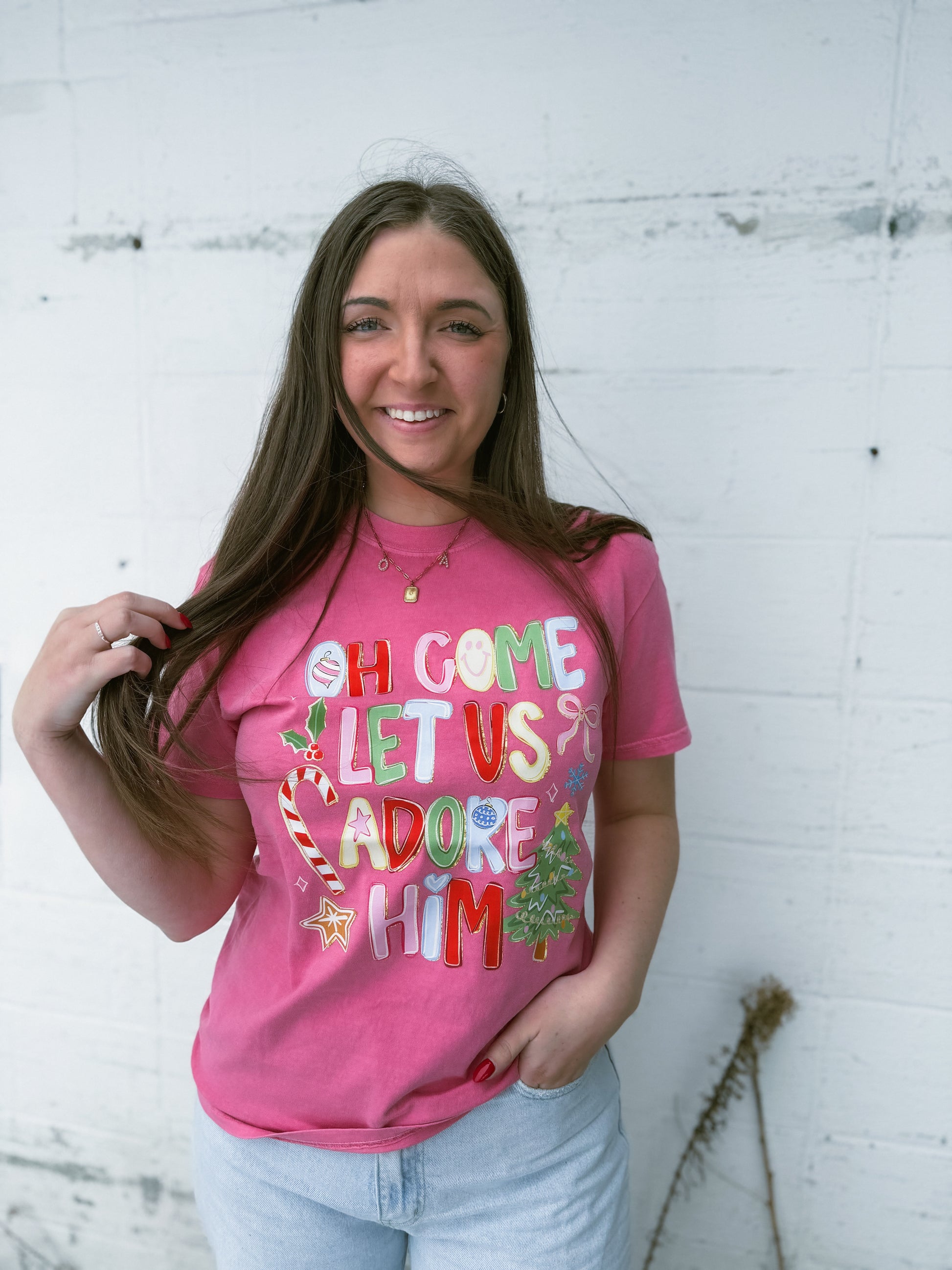 Let Us Adore Him Tee