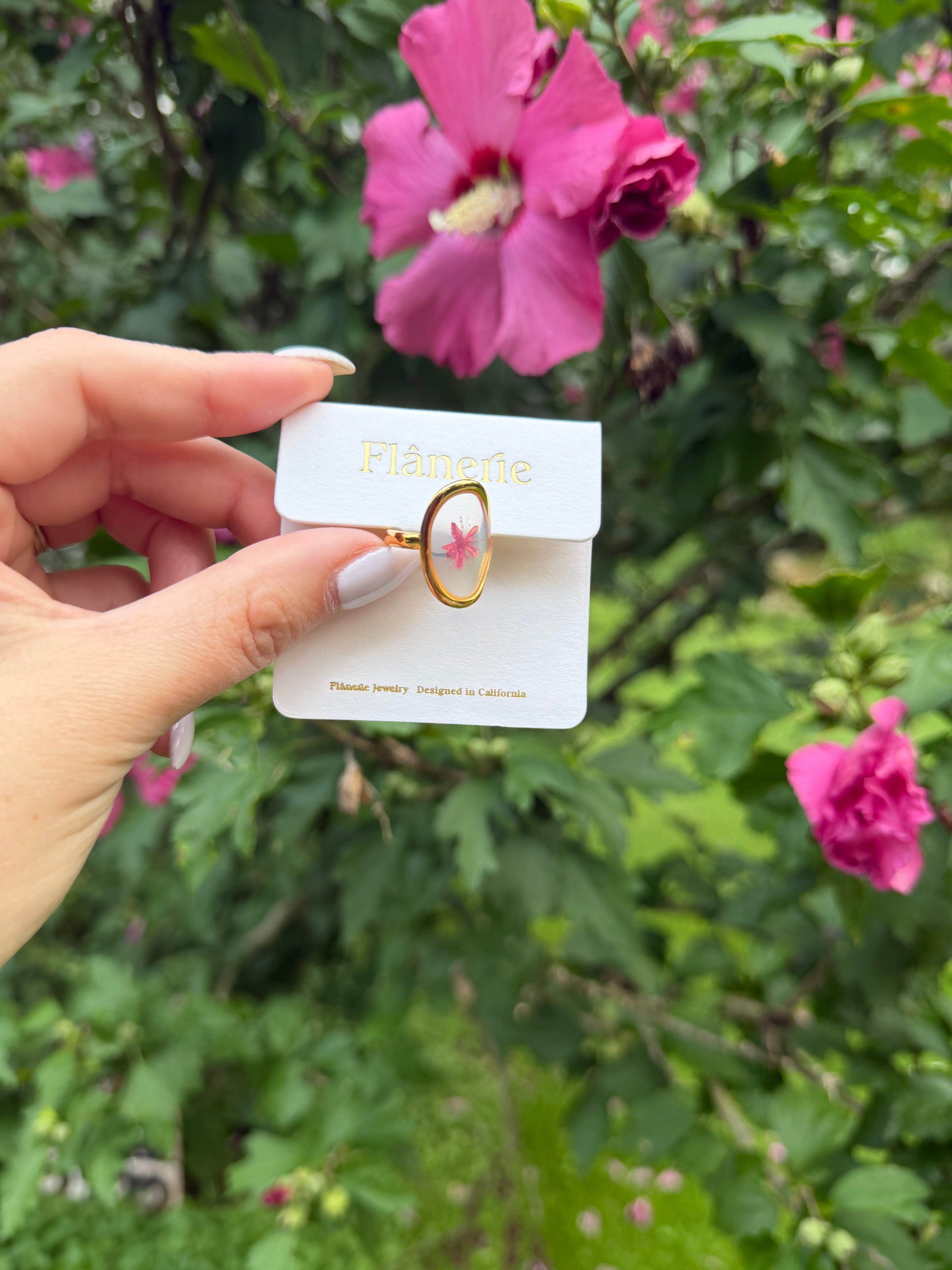 Flint Floral Ring