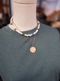 Double layered necklace