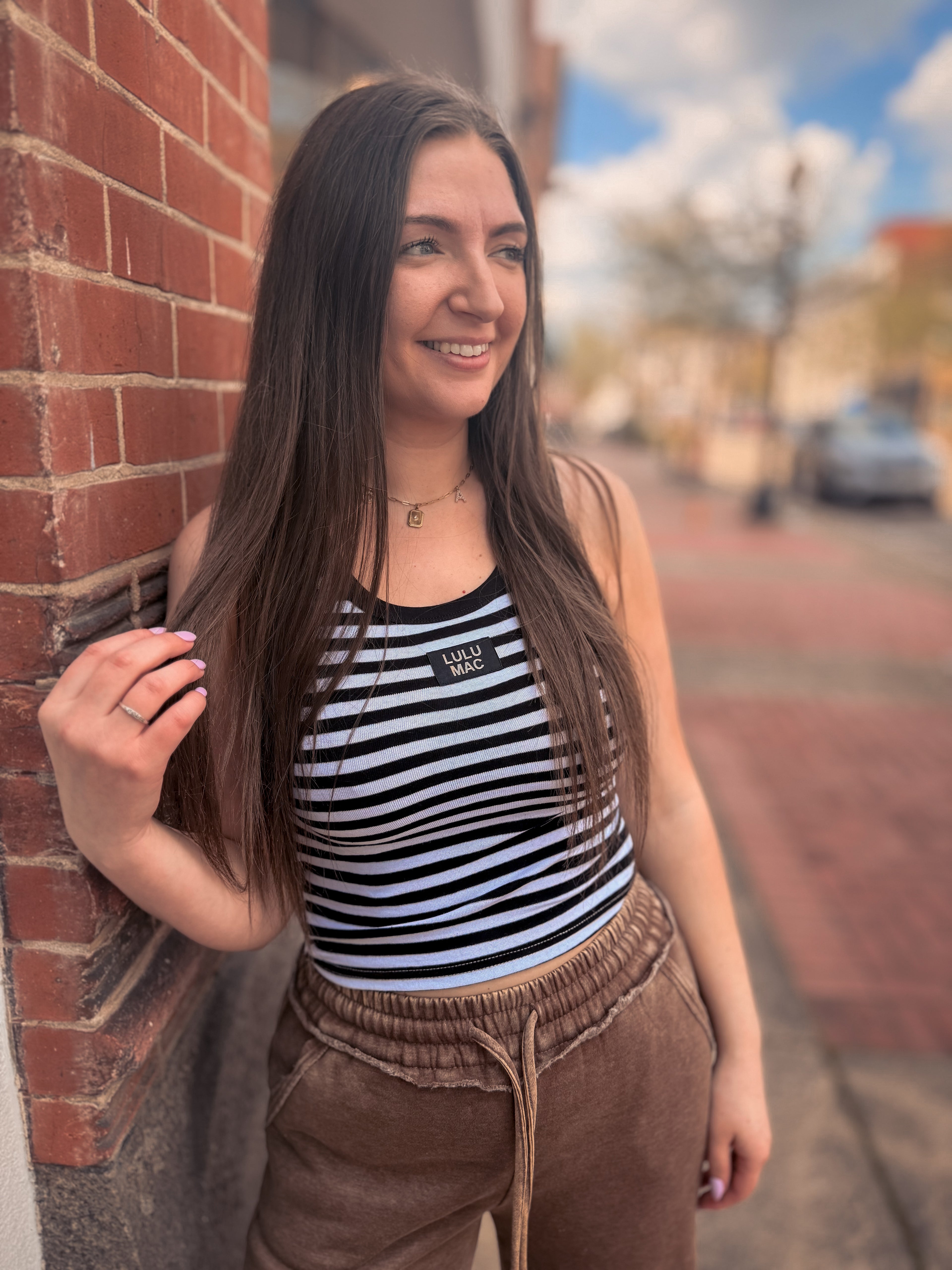 LULUMAC Striped Tank