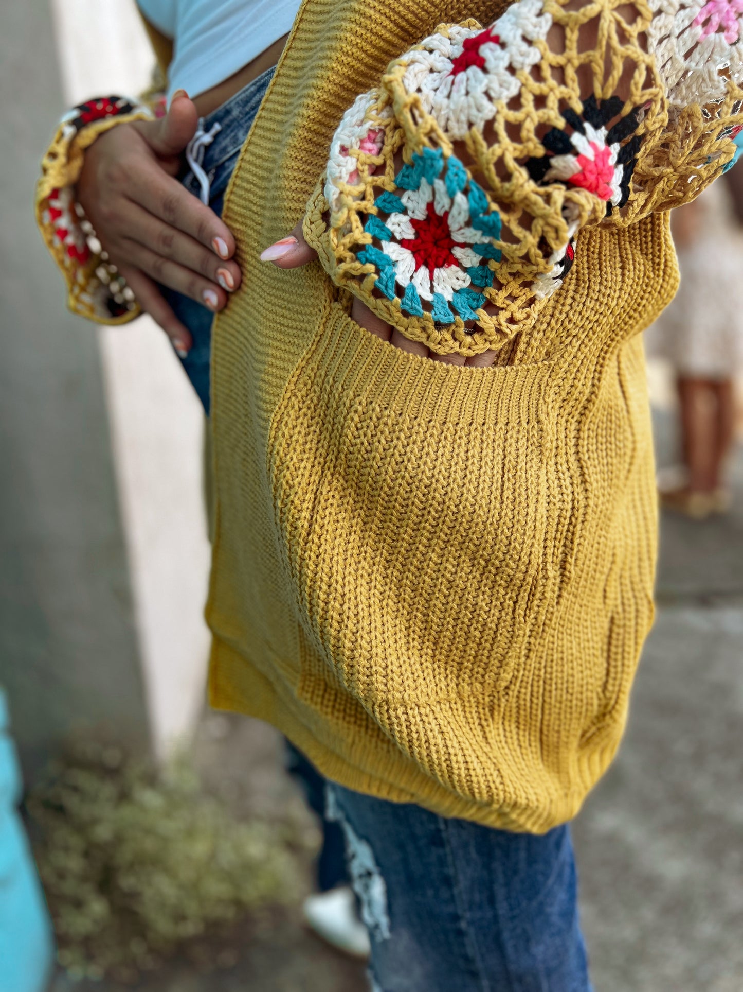 Darby Crochet Cardigan