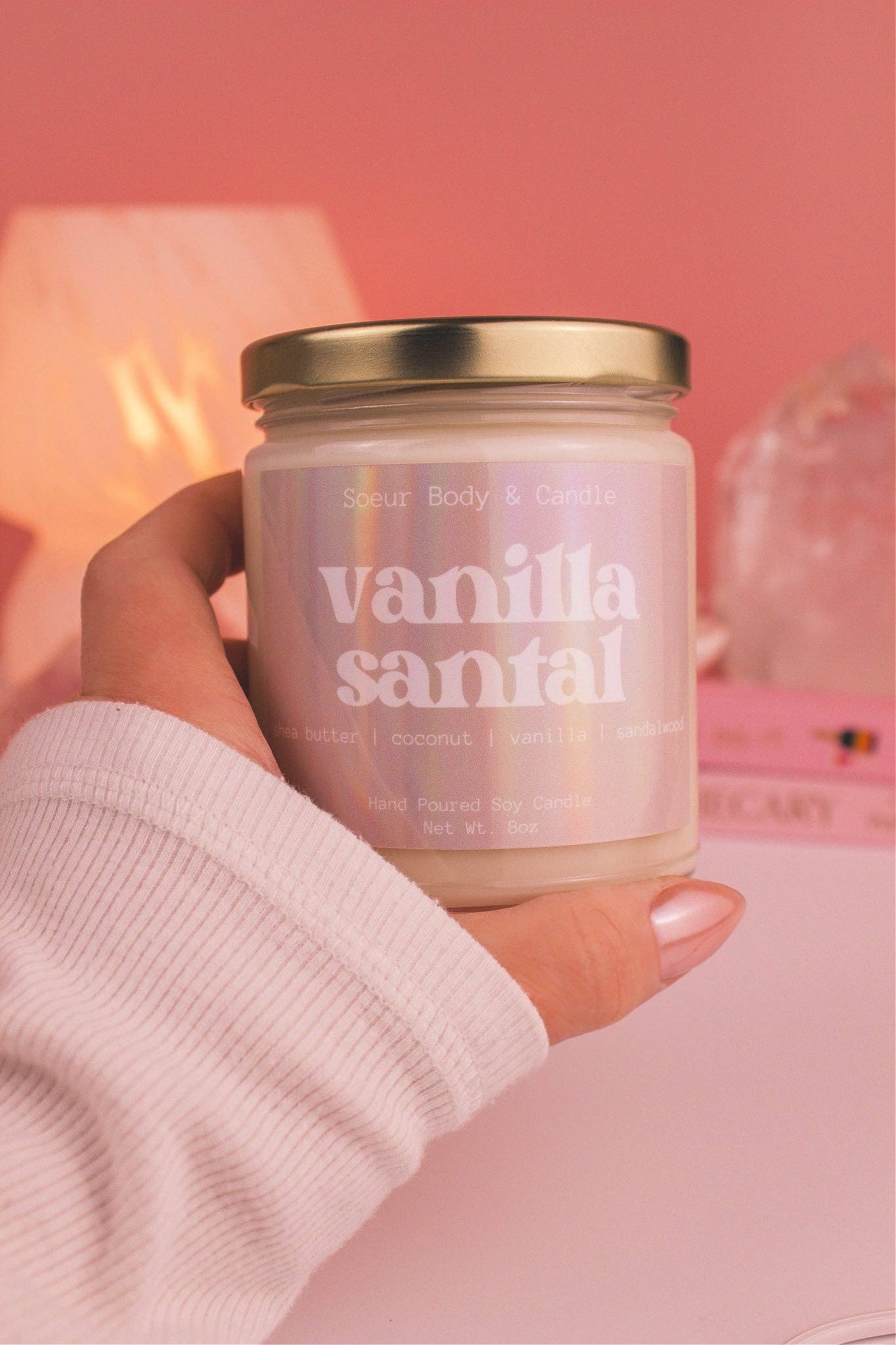Vanilla Santal Soy Candle