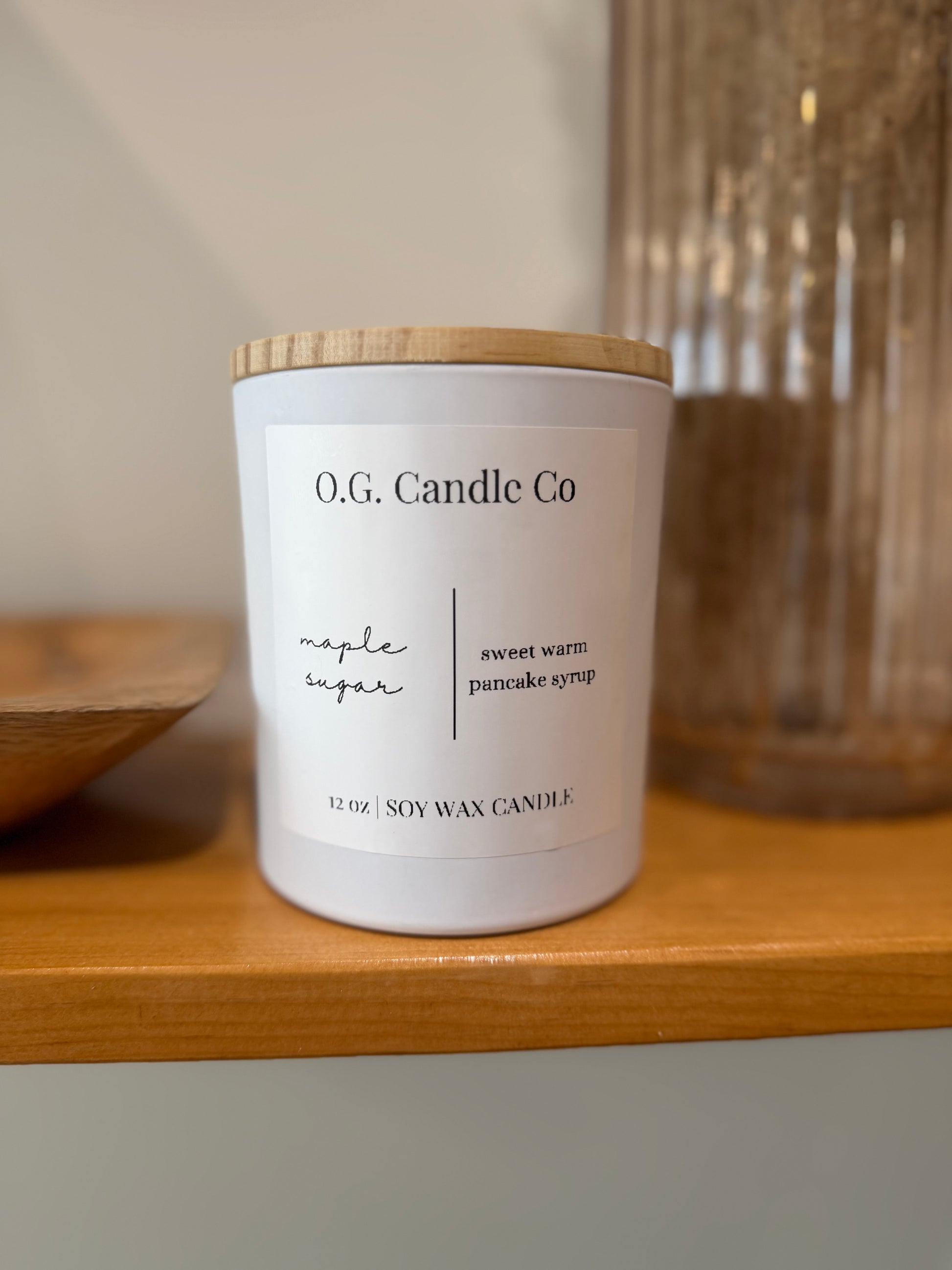 Maple Sugar Soy Candle