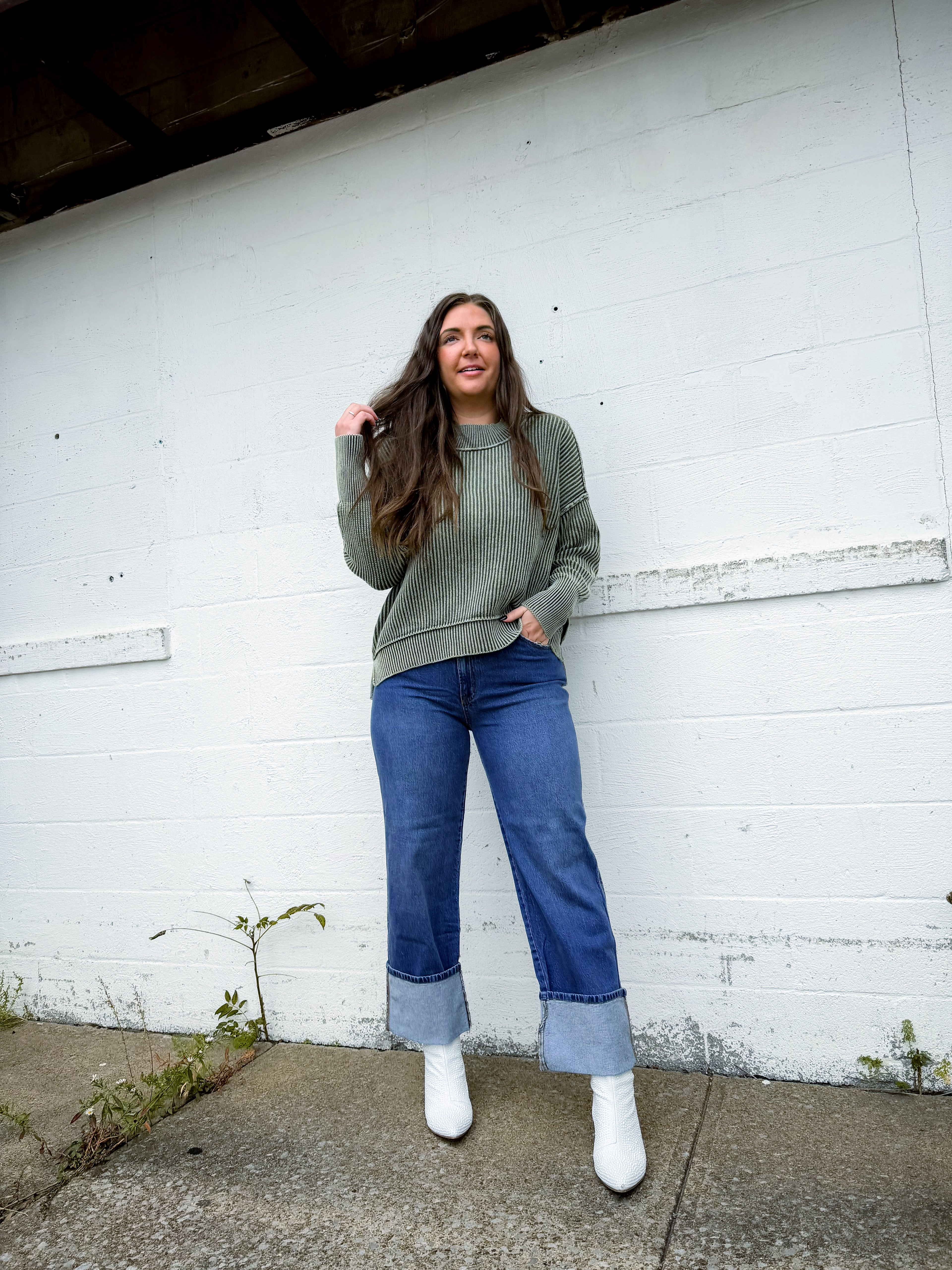 Madelyn Cuffed Jeans