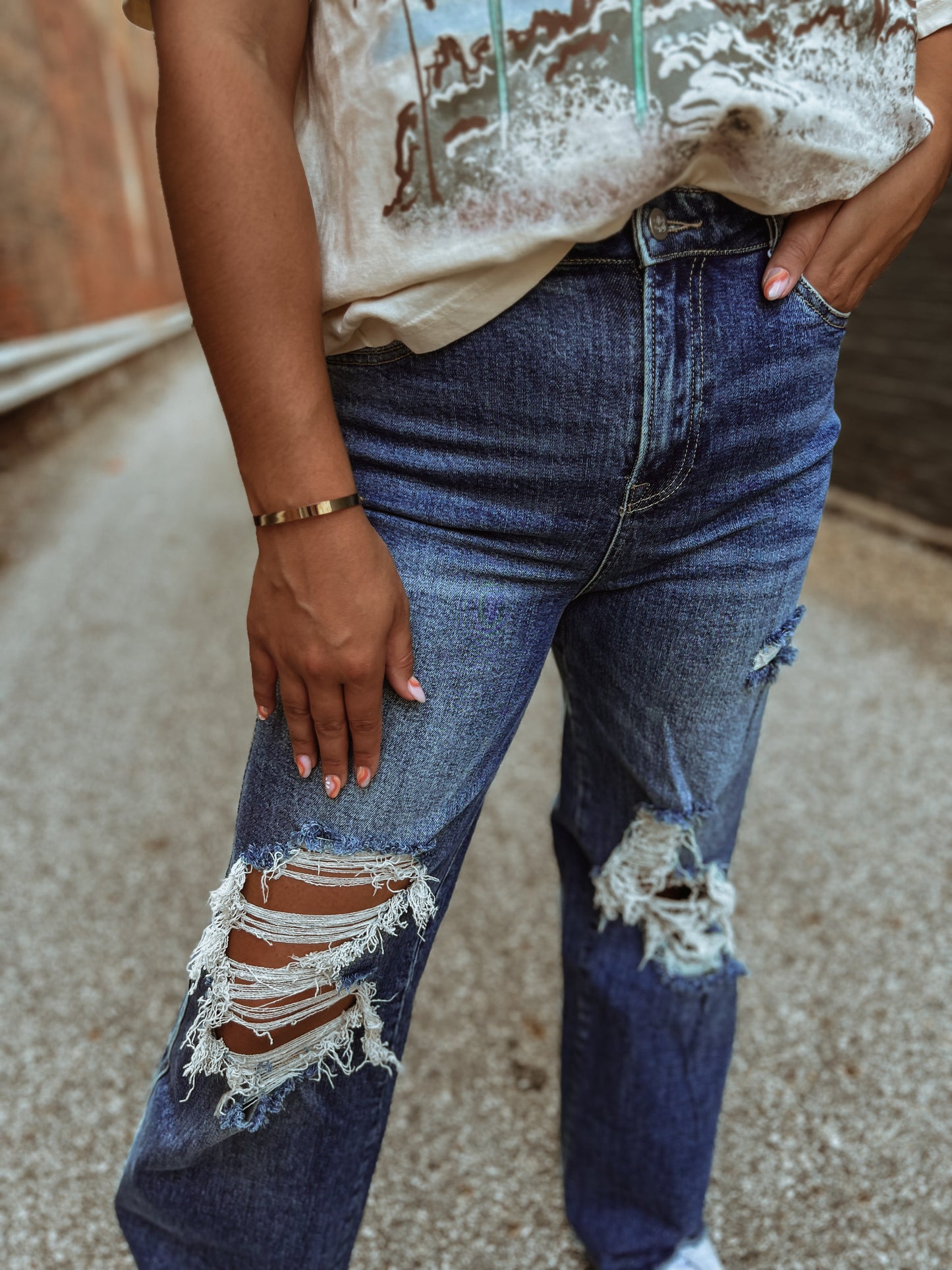 Revolve Wide Leg Jeans