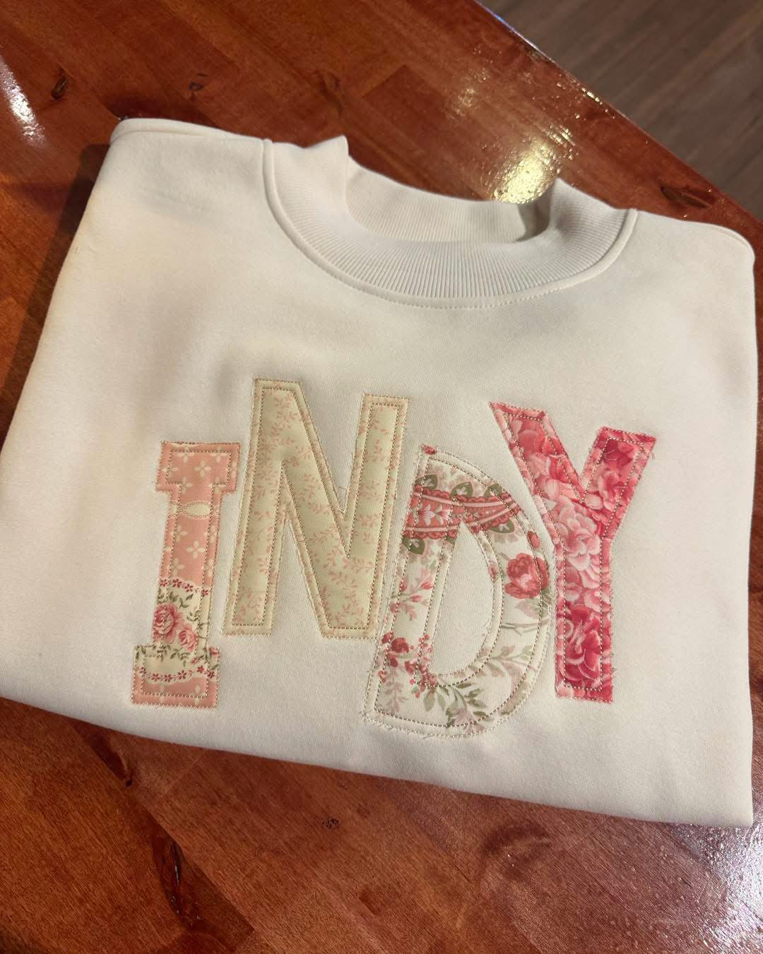 Ohio Floral Mockneck