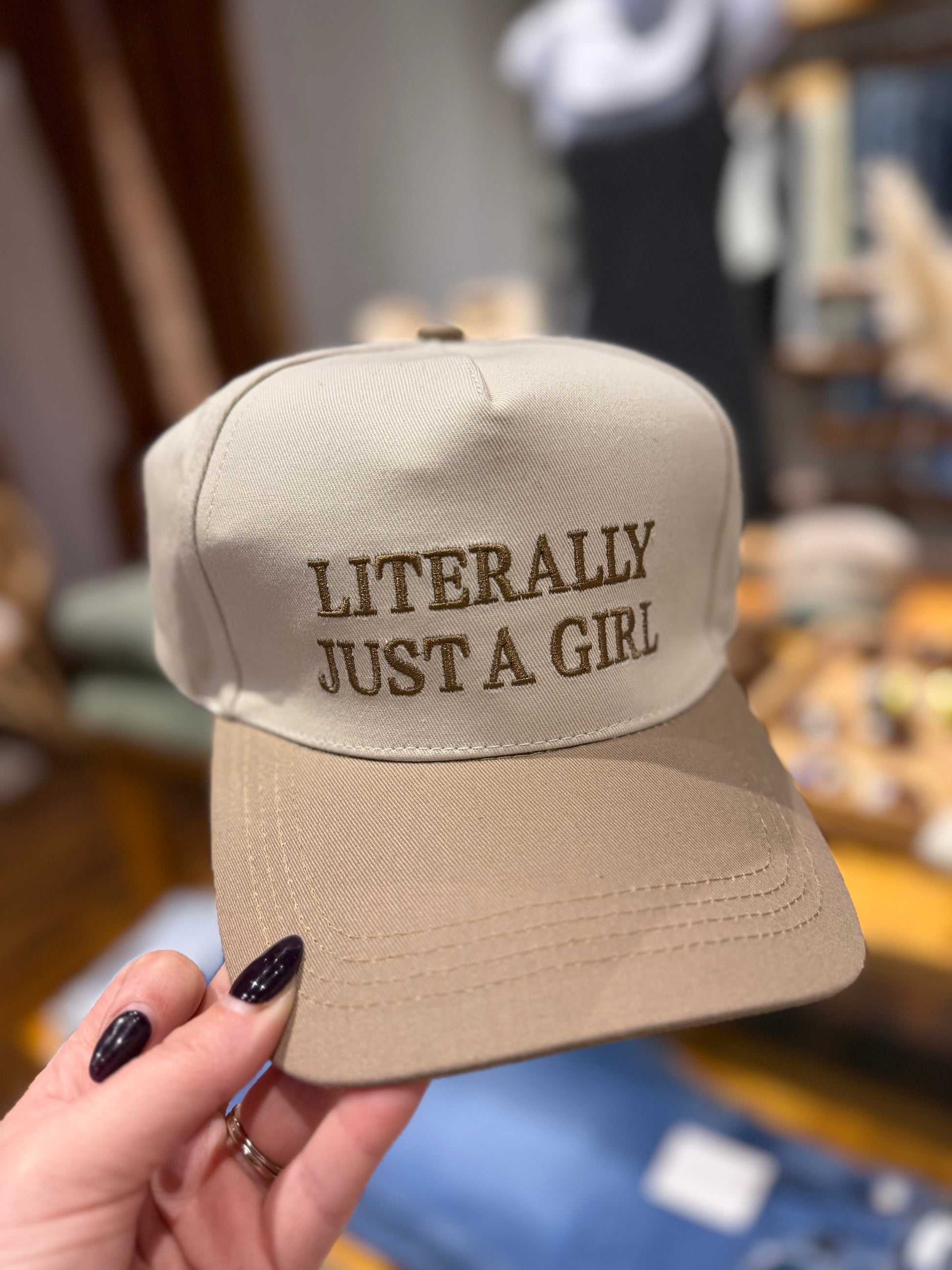 Literally Just a Girl Hat