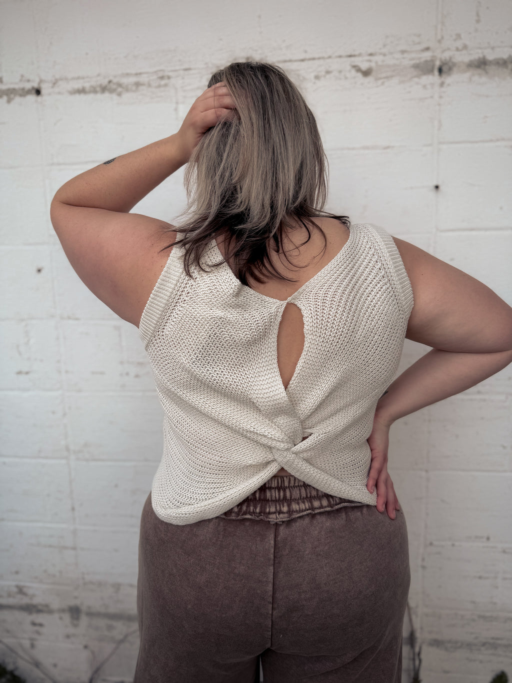 HAMPTONS TWIST BACK TANK