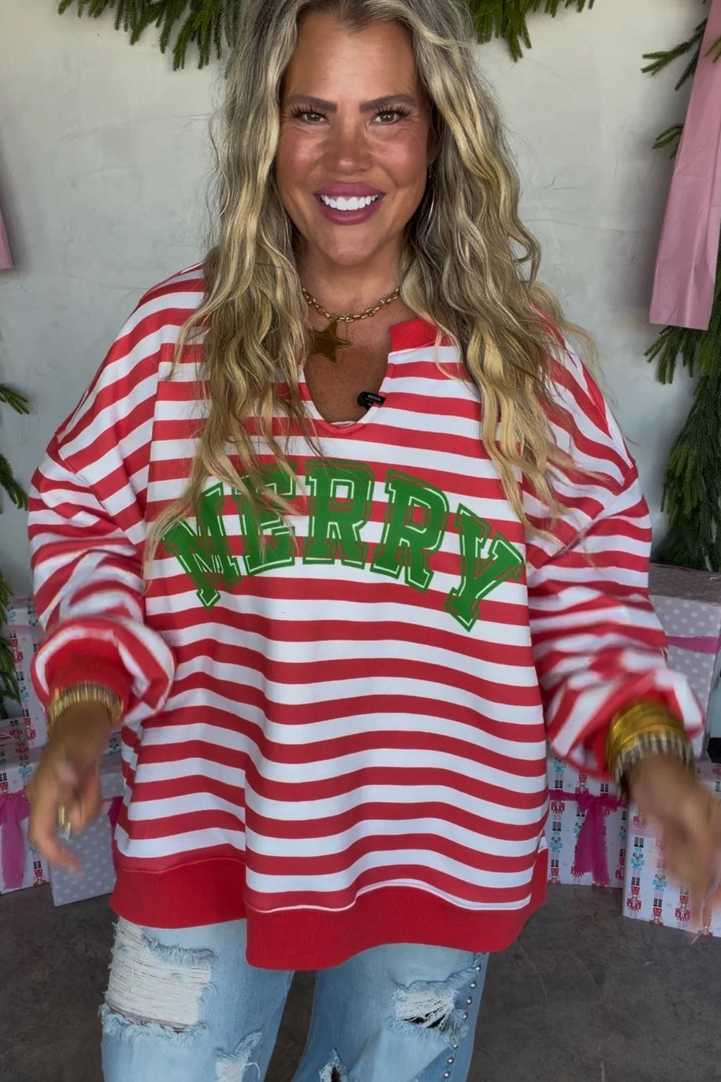 PREORDER- MERRY OVERSIZED PULLOVER