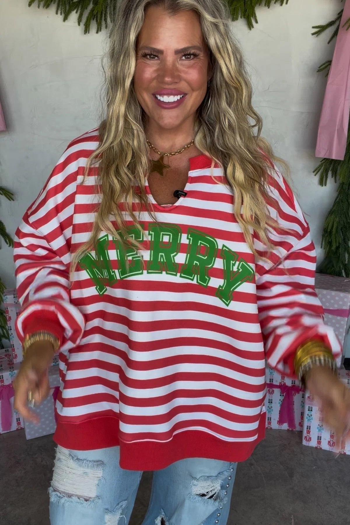 PREORDER- MERRY OVERSIZED PULLOVER